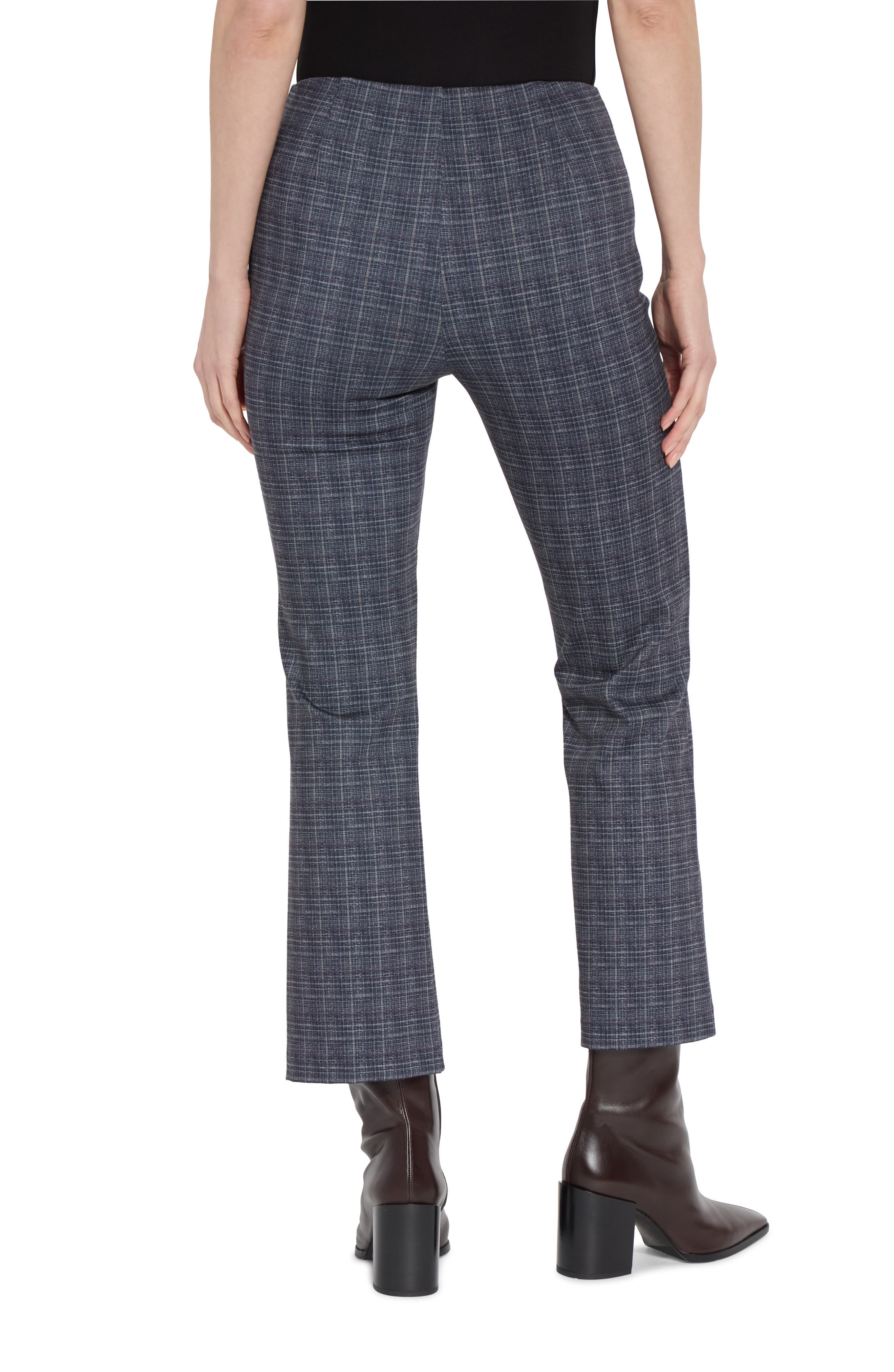 Elysse Plaid High Waist Ankle Pants - image 2