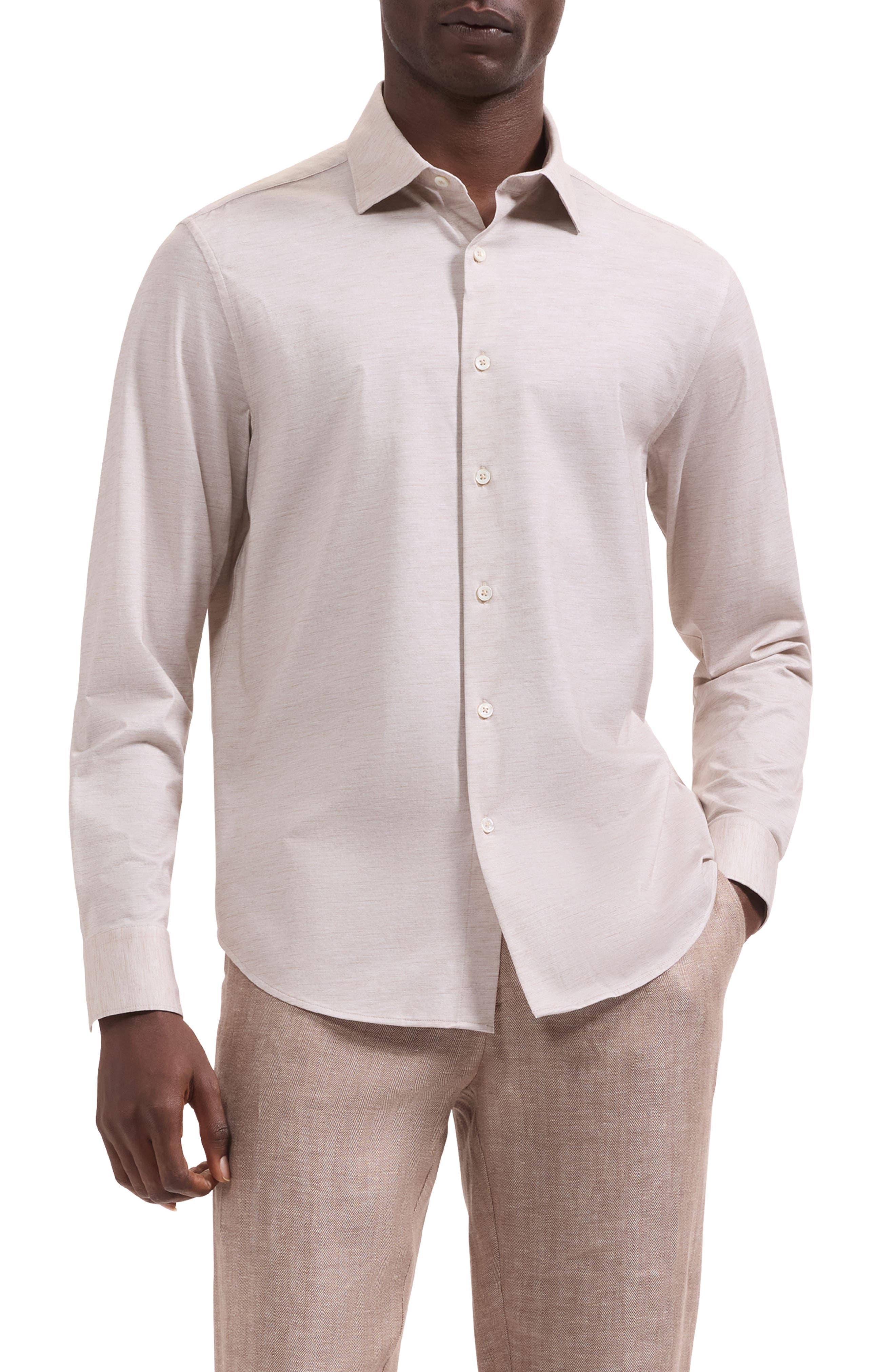 James OoohCotton Space Dye Button-Up Shirt - image 5