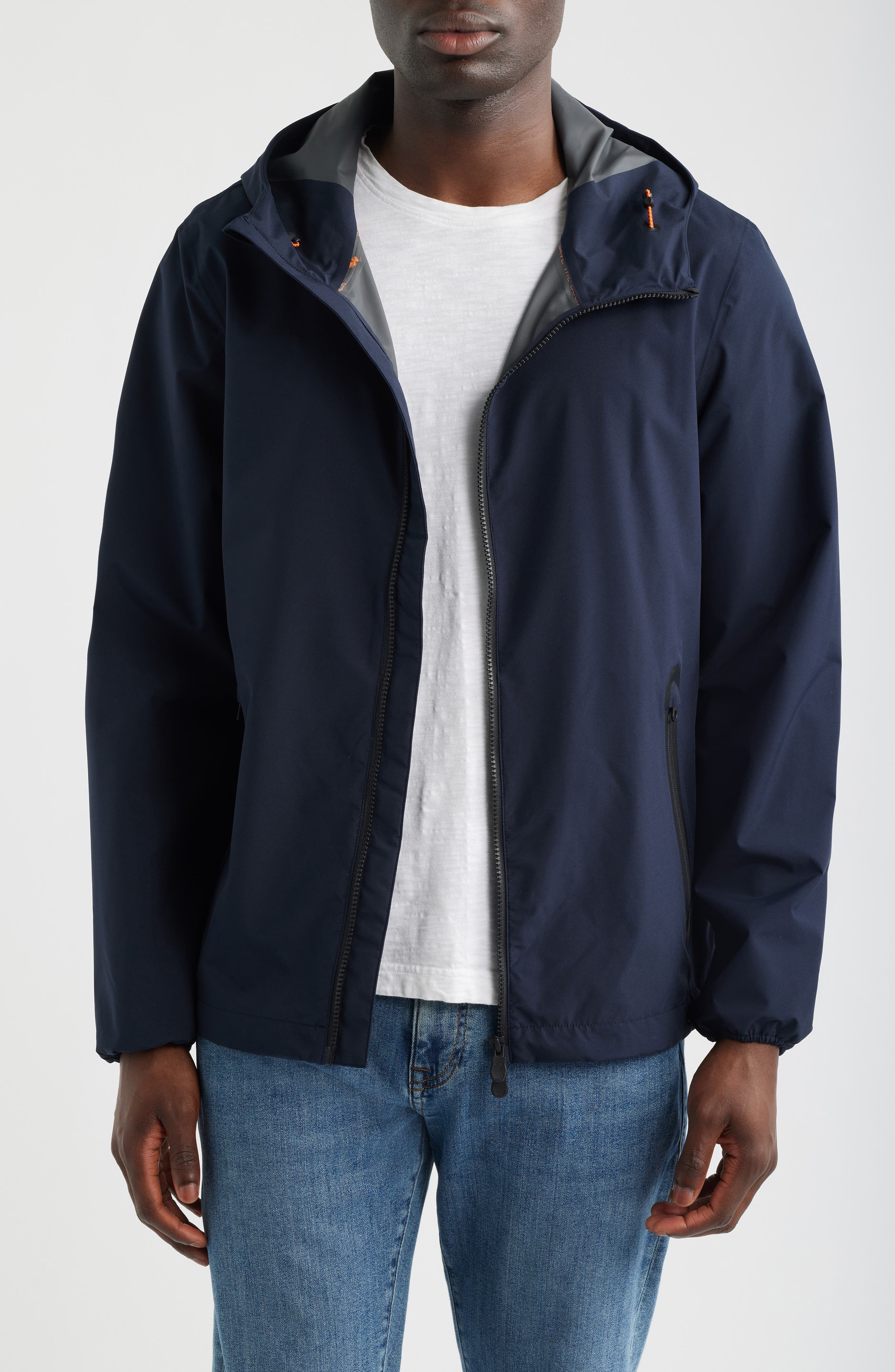 Drop Hooded Rain Jacket - image 3