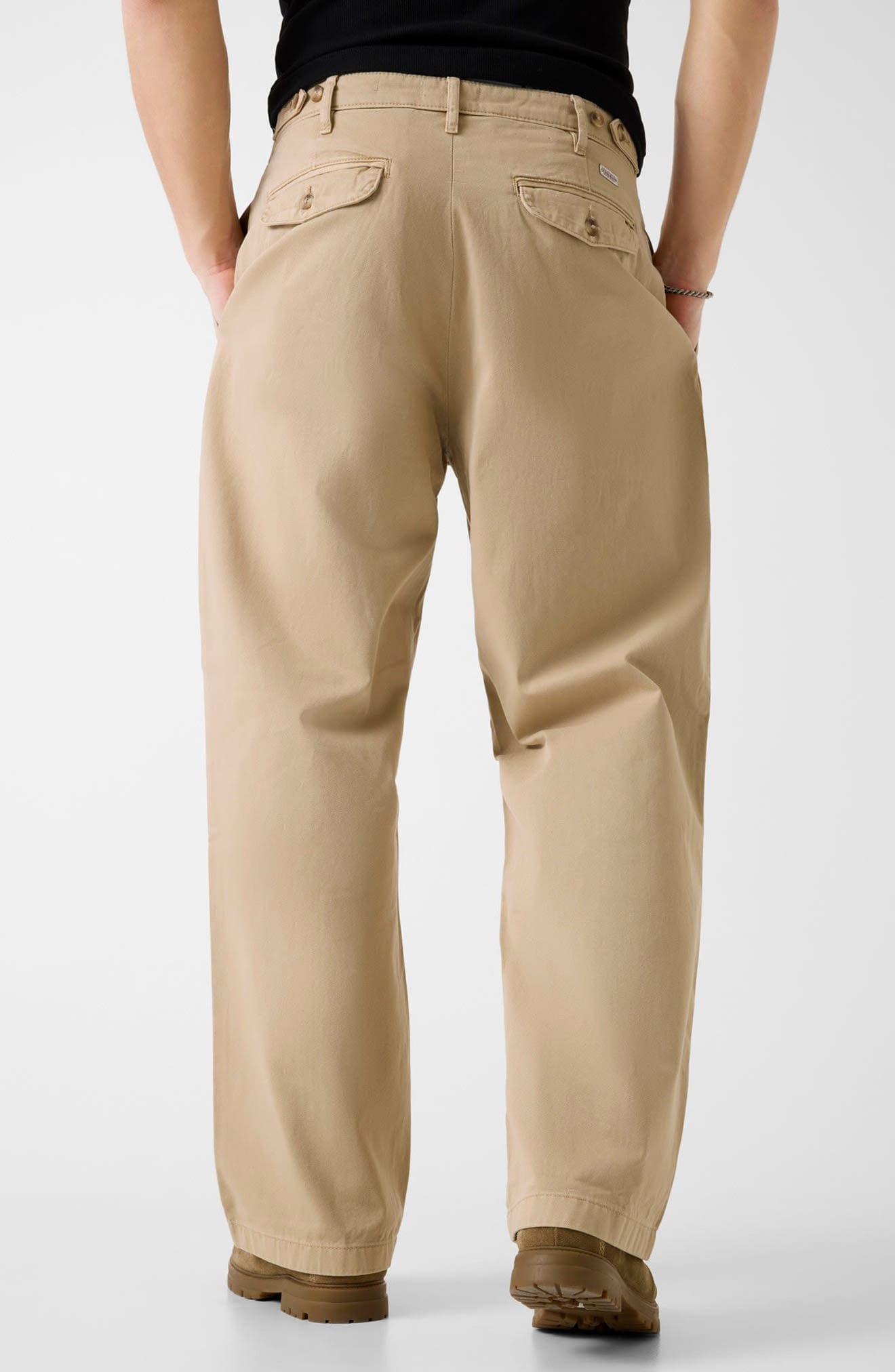 Pleated Baggy Jeans - image 2