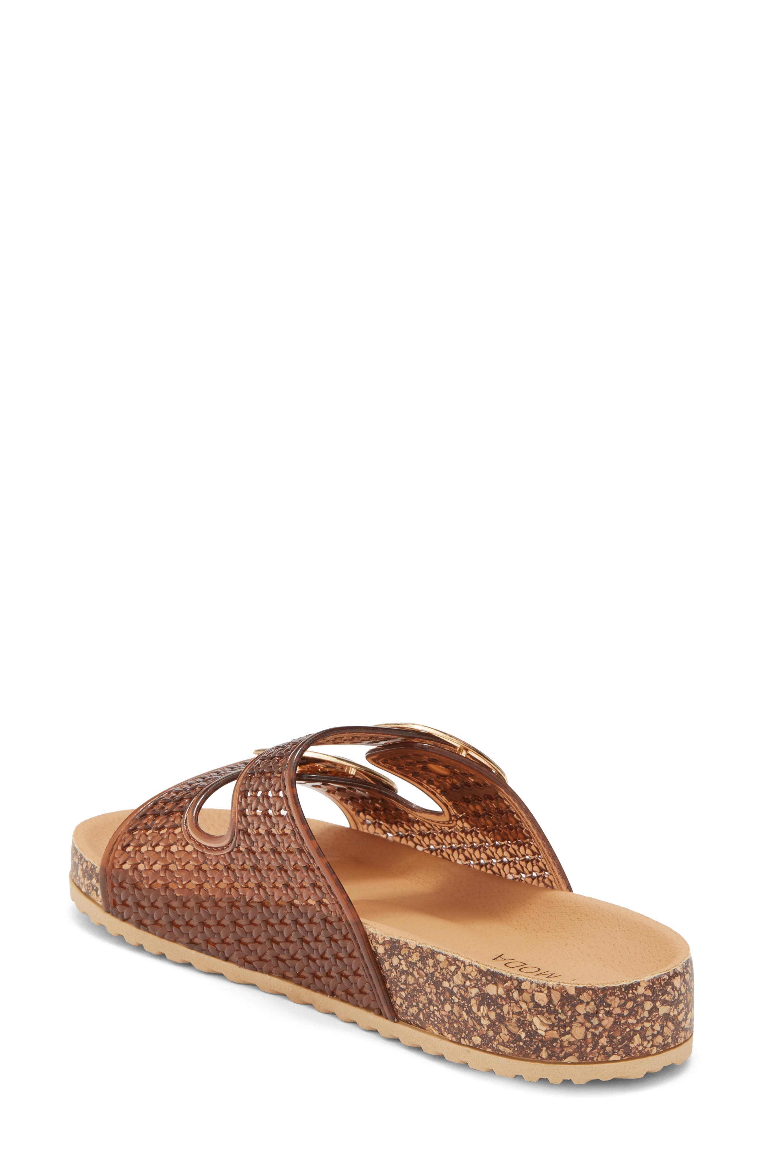 Seattle Clear Double Strap Slide Sandal - image 4