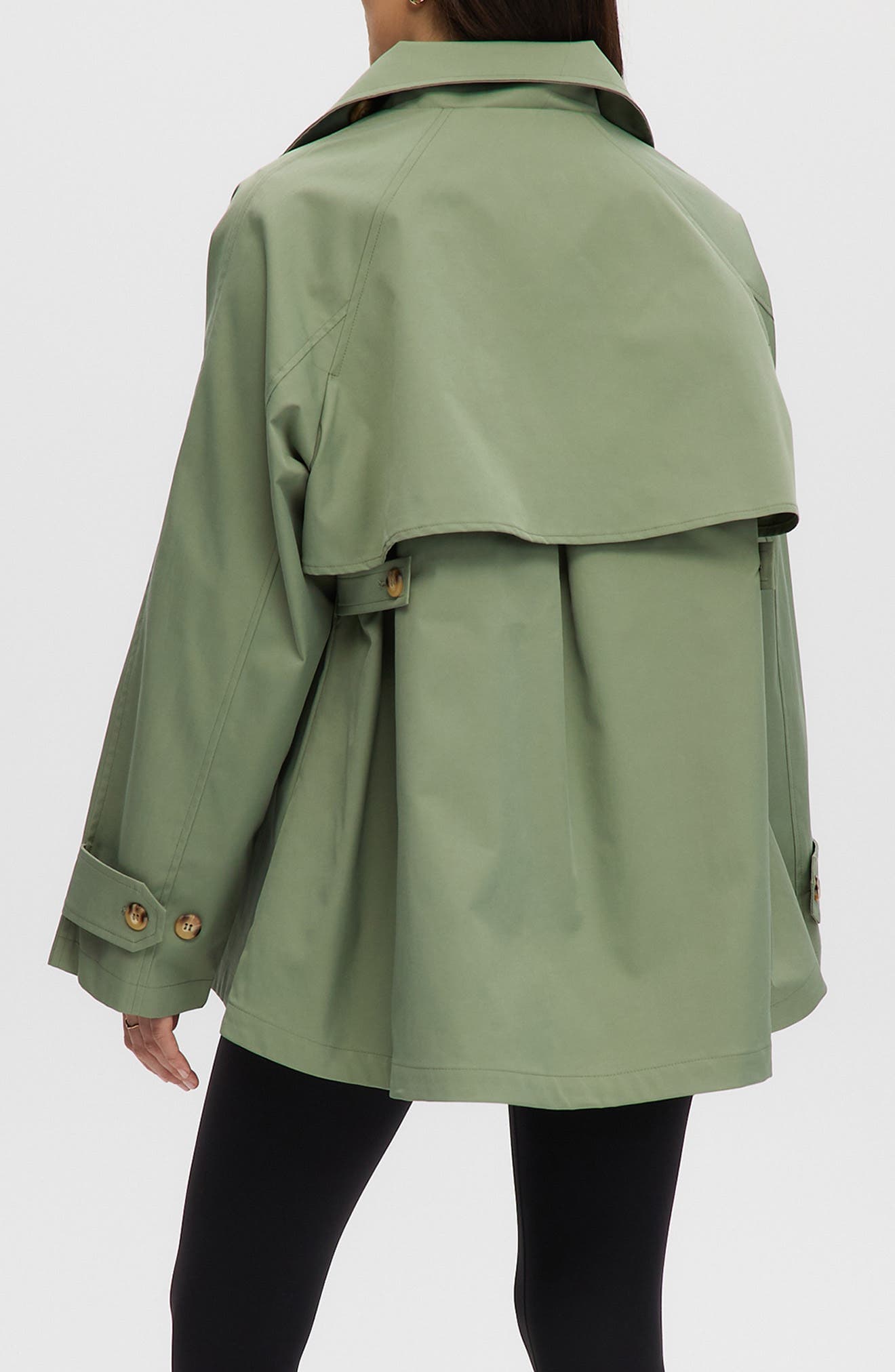 Trench Poncho Jacket - image 4