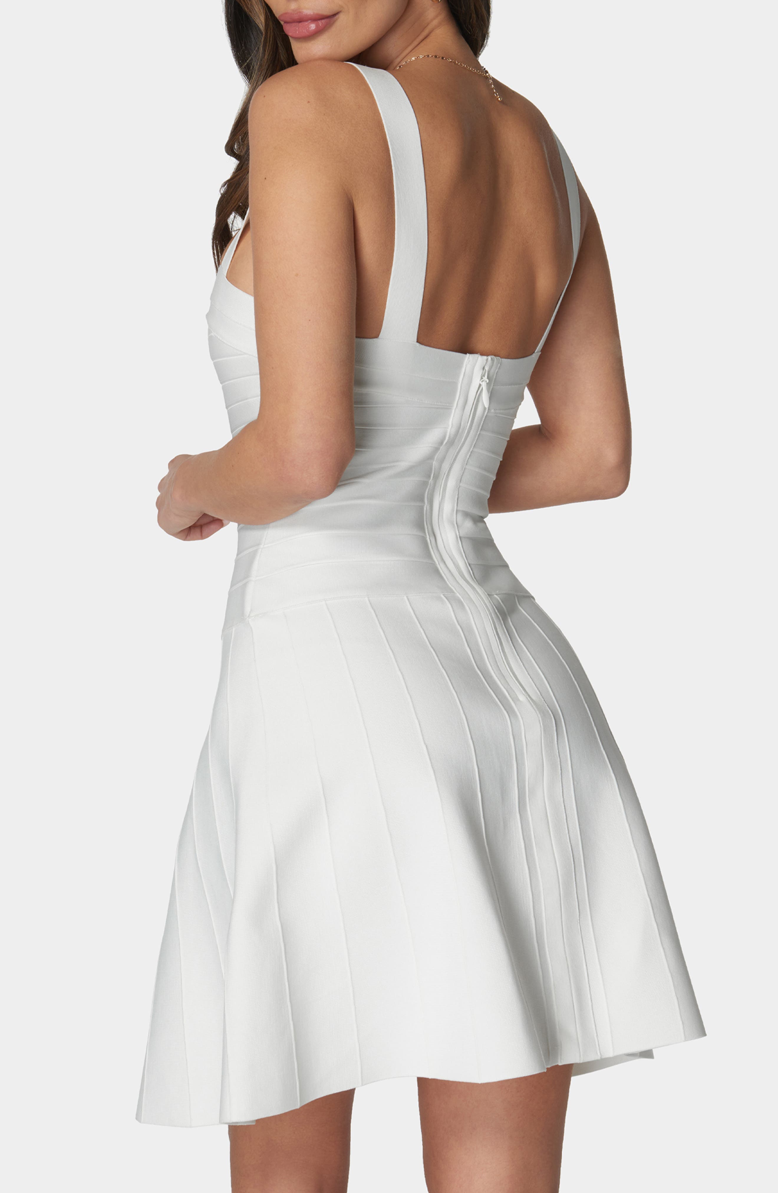 Bandage A-Line Minidress - image 2