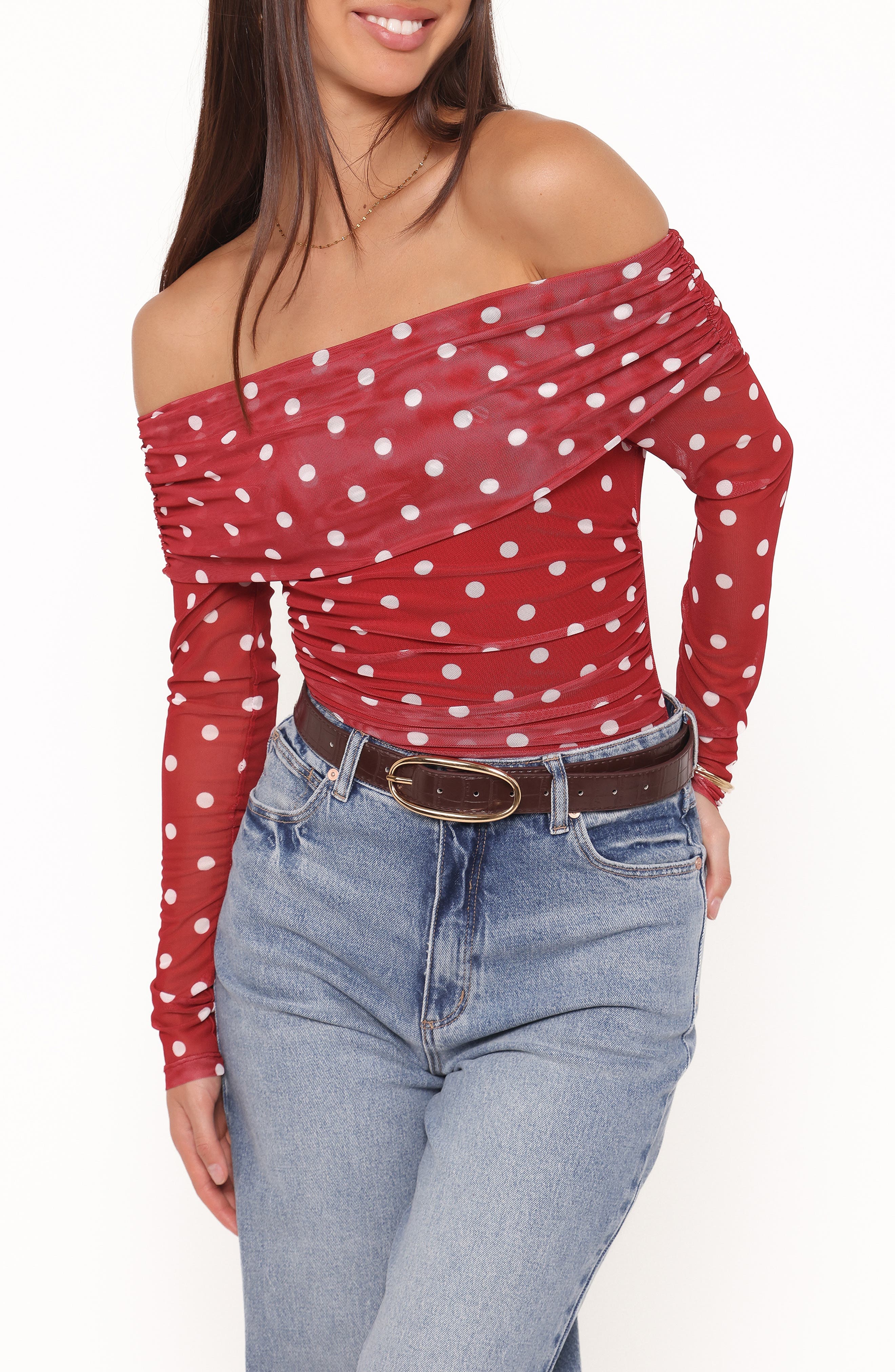 Caelira Off the Shoulder Top - image 1