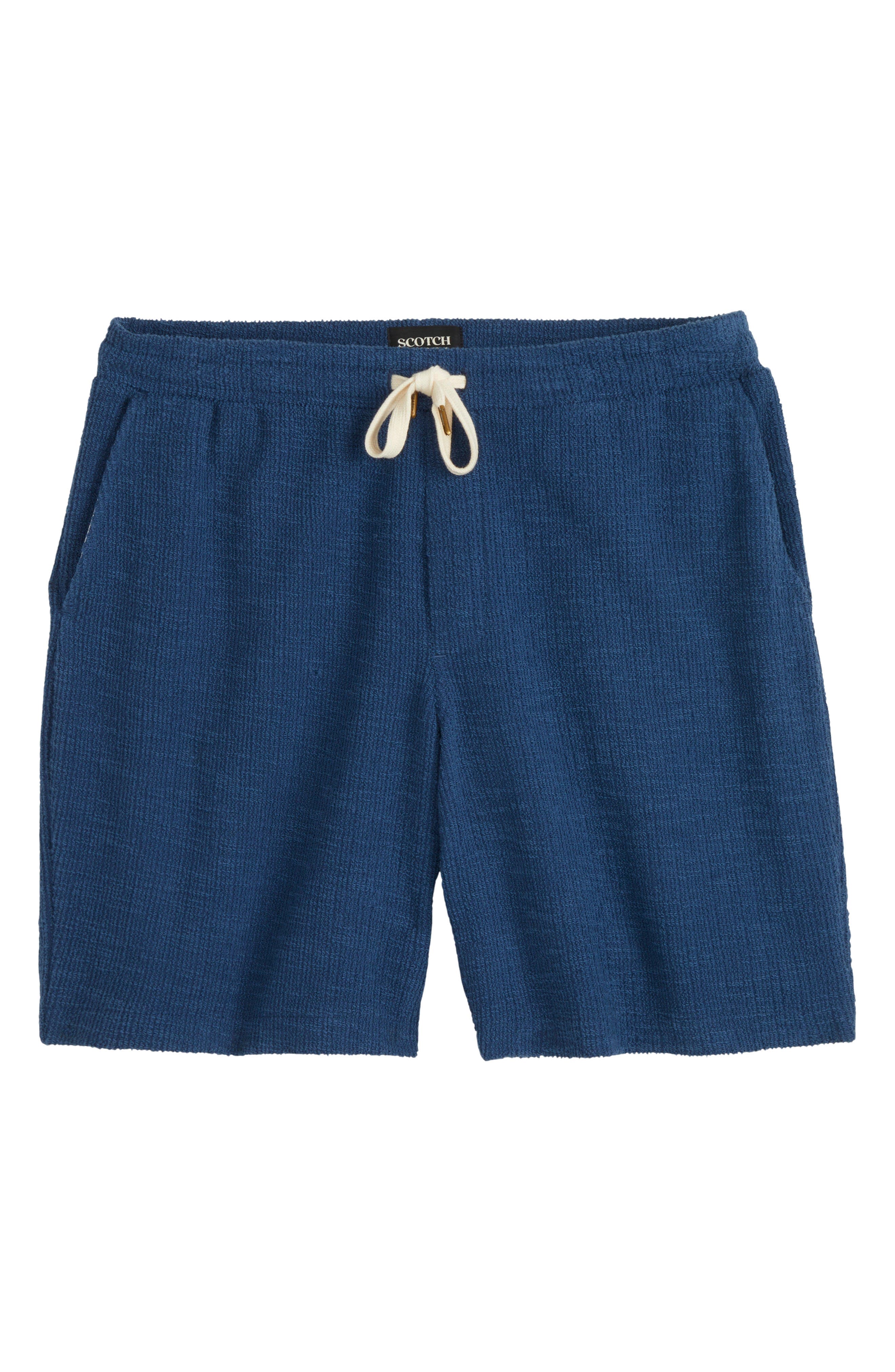 Drawstring Texture Slub Shorts - image 3