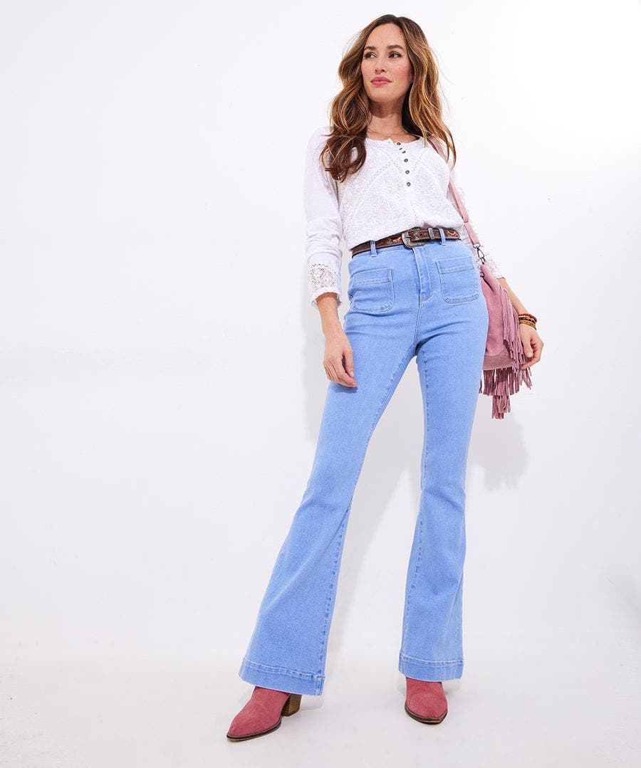 70s Wide Leg Jeans - image 1
