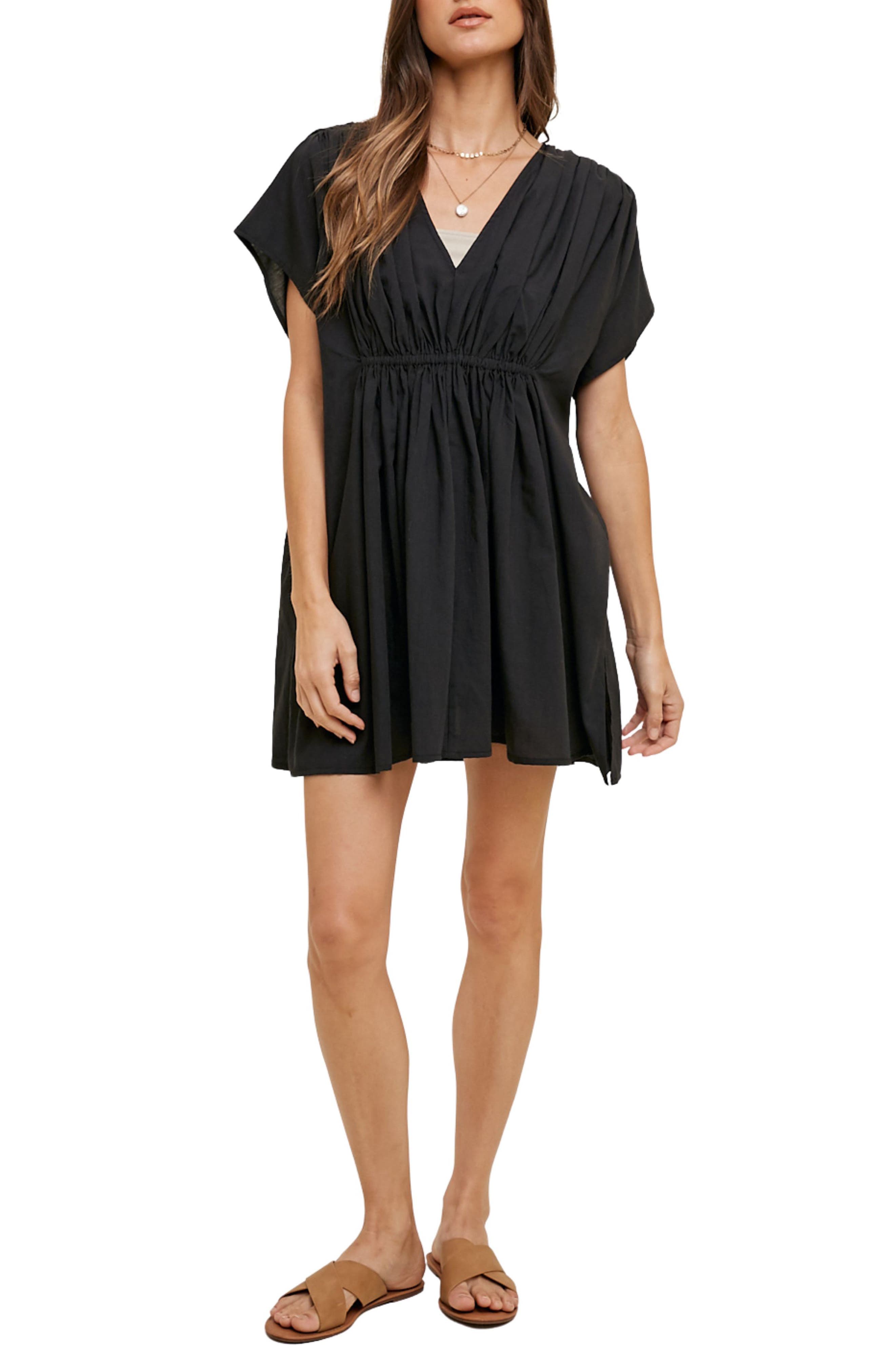 Ruched Cover-Up Dress - image 1