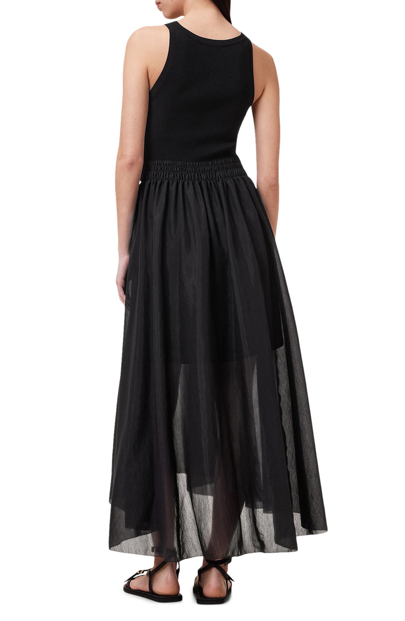 Zenia Sleeveless Asymmetric Hem Dress - image 2