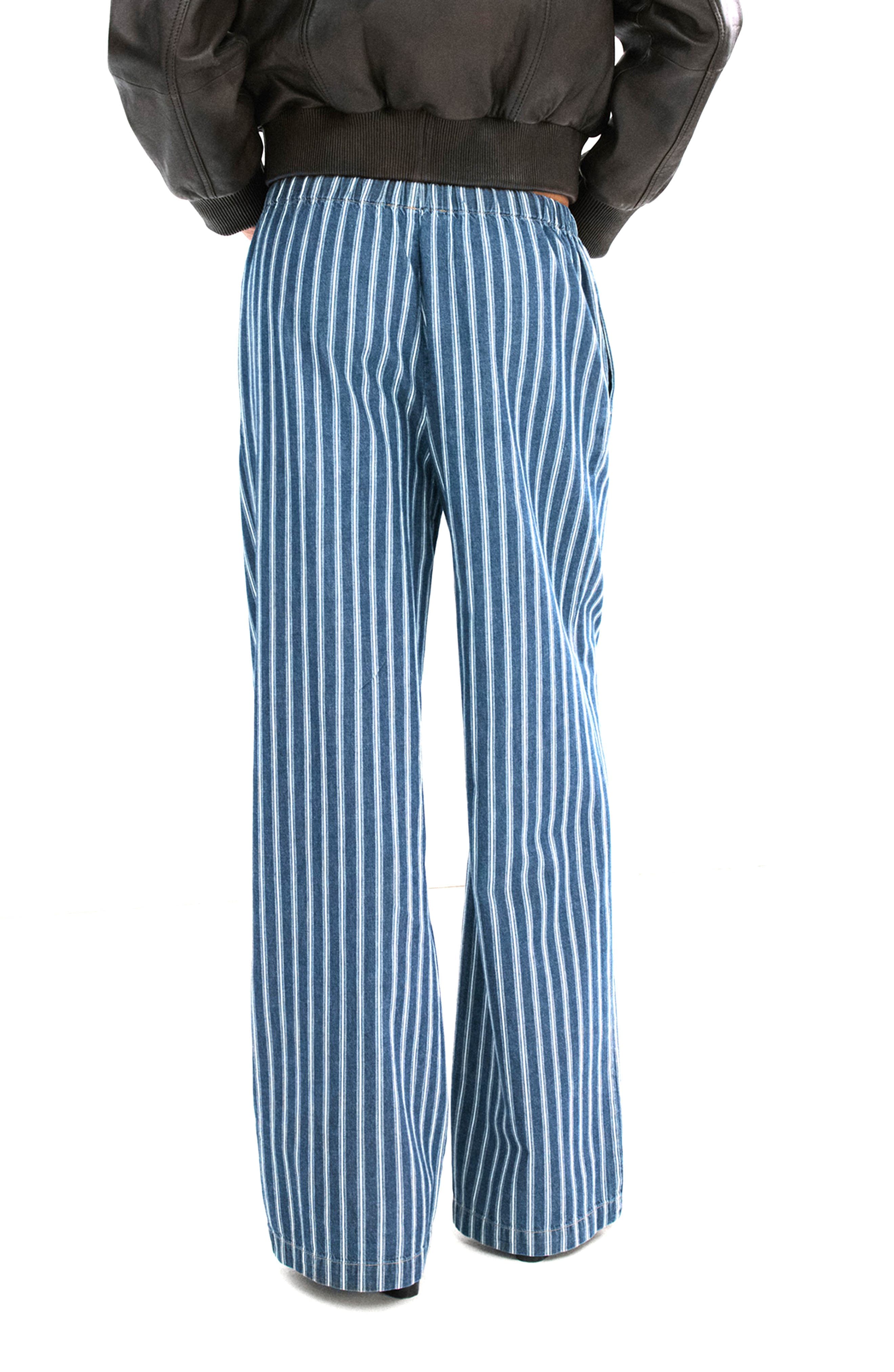 Drawstring Straight Leg Pants - image 2