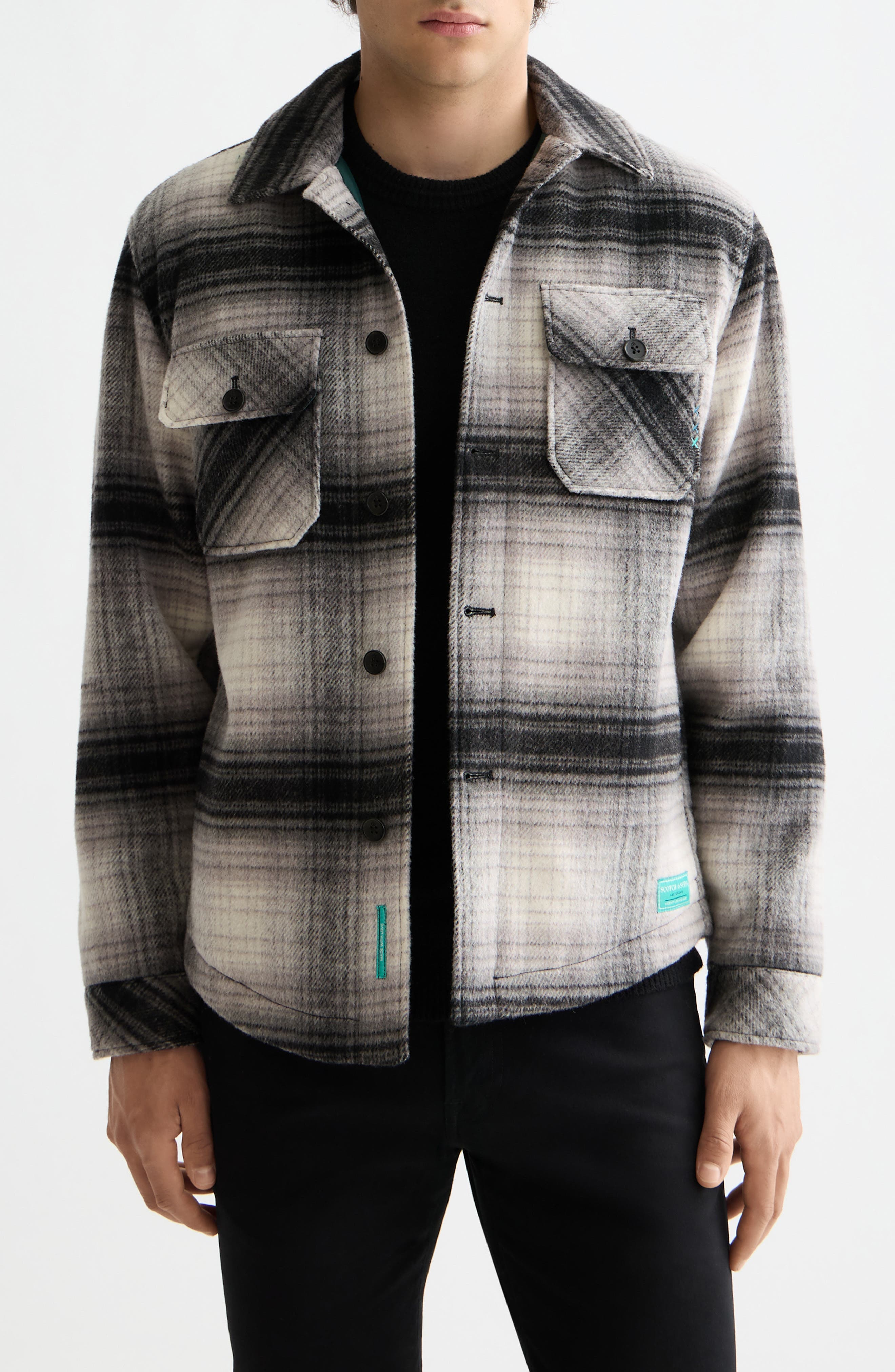 Check Overshirt - image 1