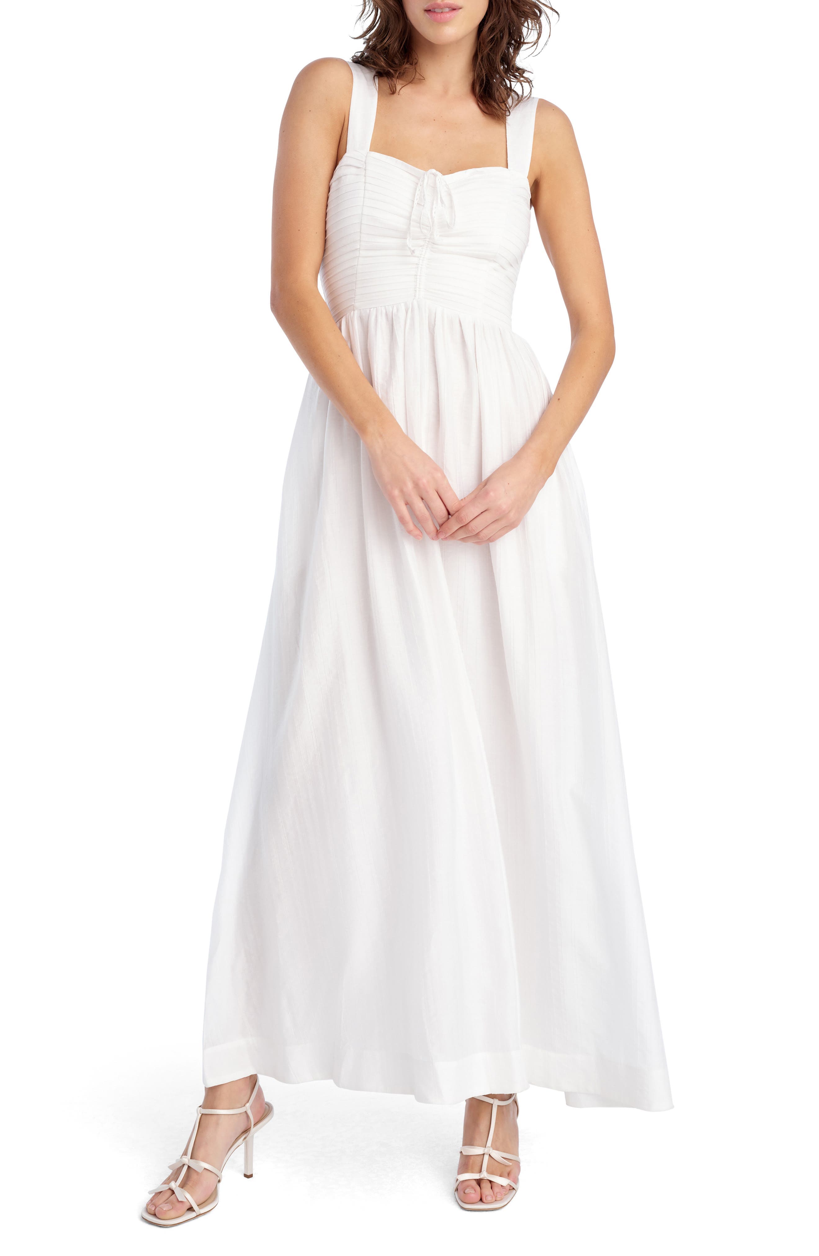 The Pretty Pintuck Sleeveless Maxi Dress - image 1