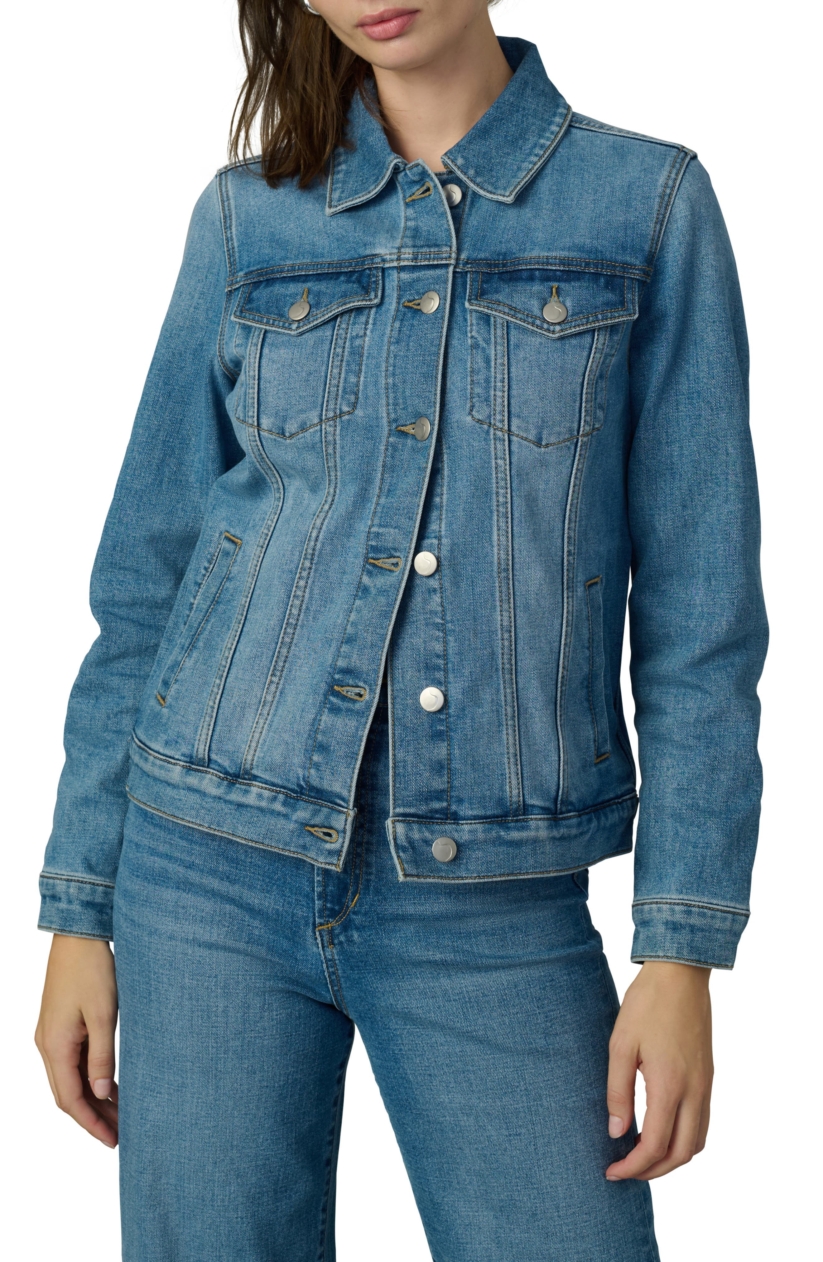Relaxed Denim Trucker Jacket - image 1
