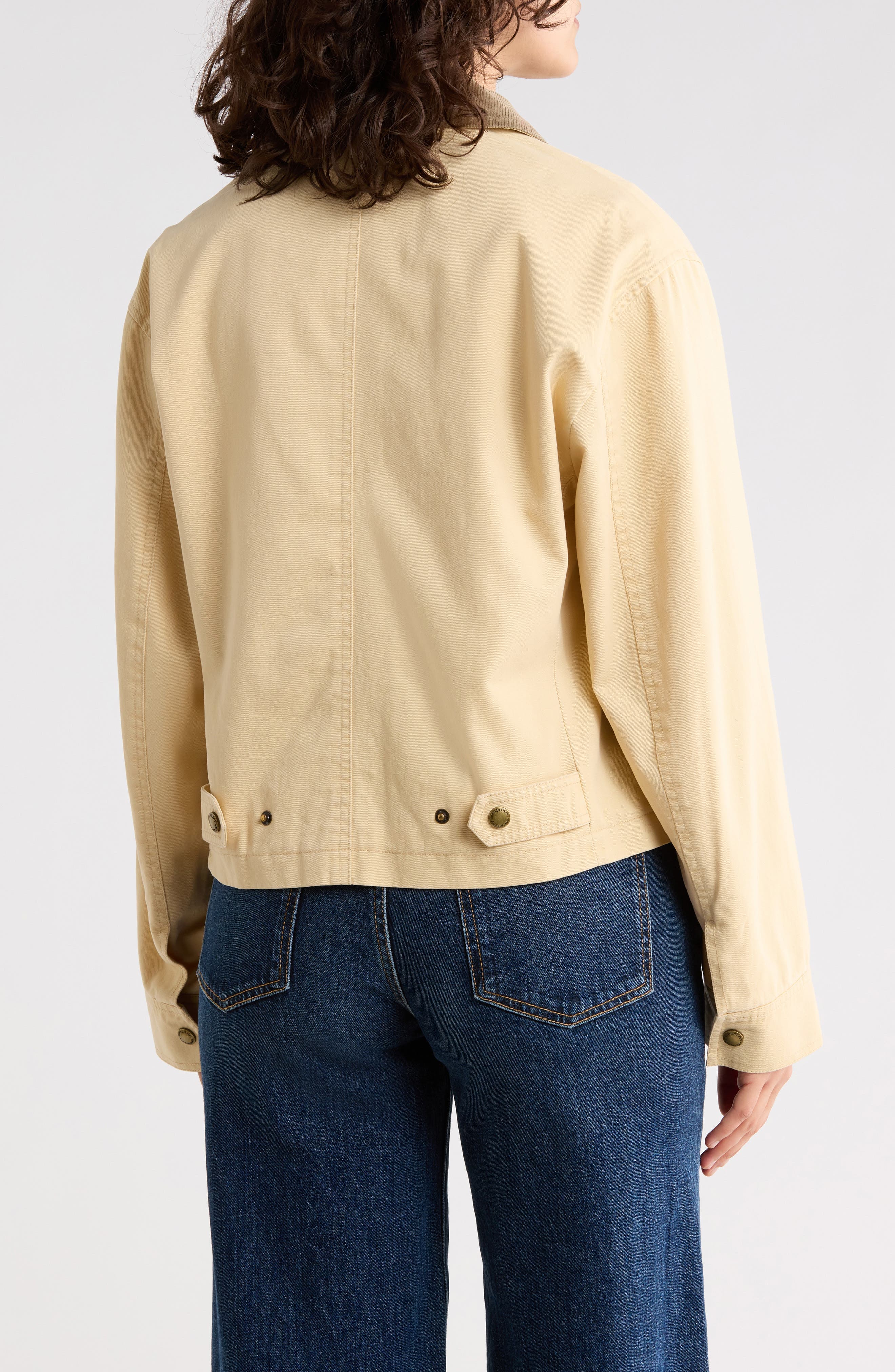 Crop Workwear Jacket - image 2