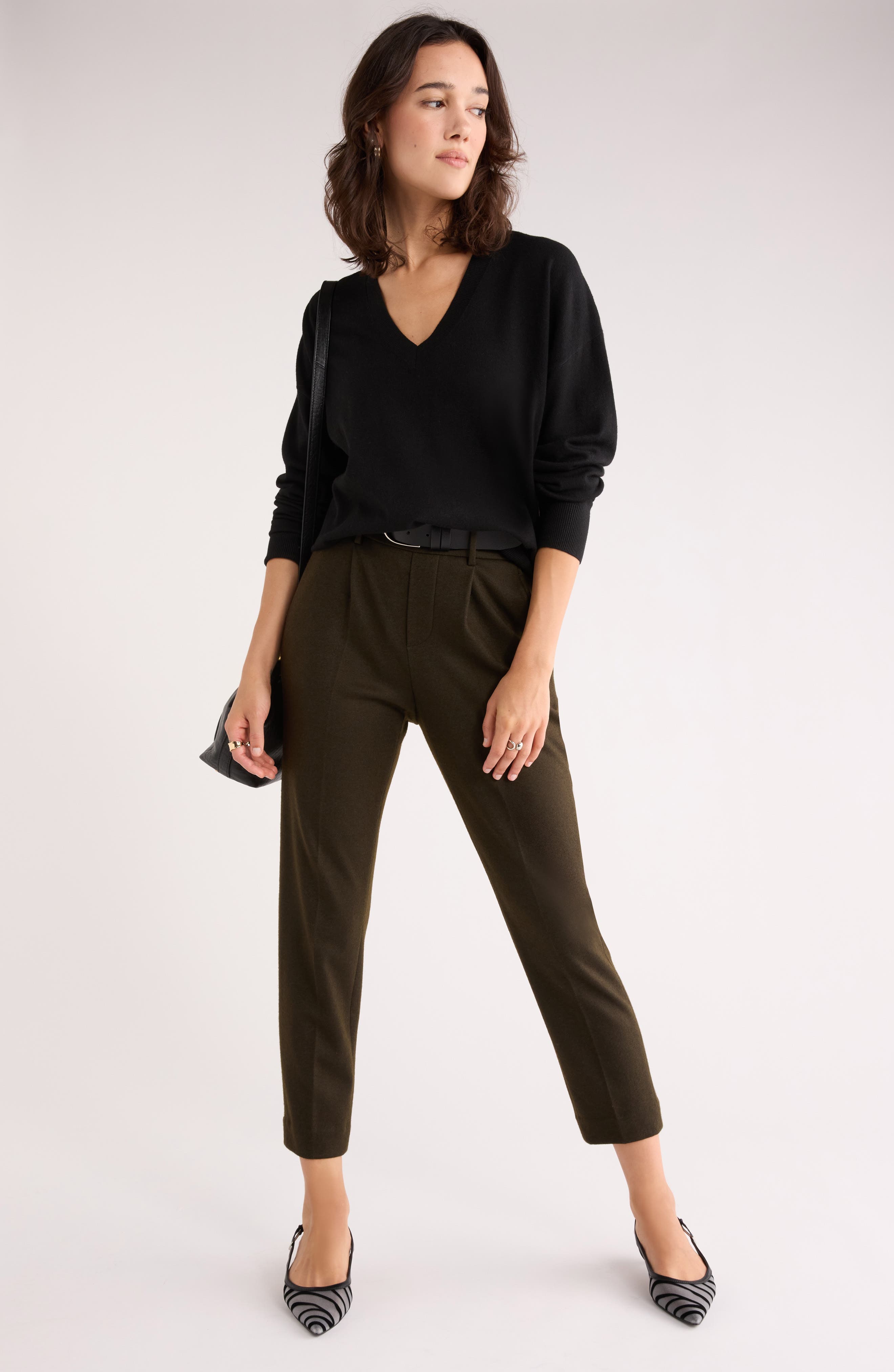 V-Neck Pullover Sweater - image 2