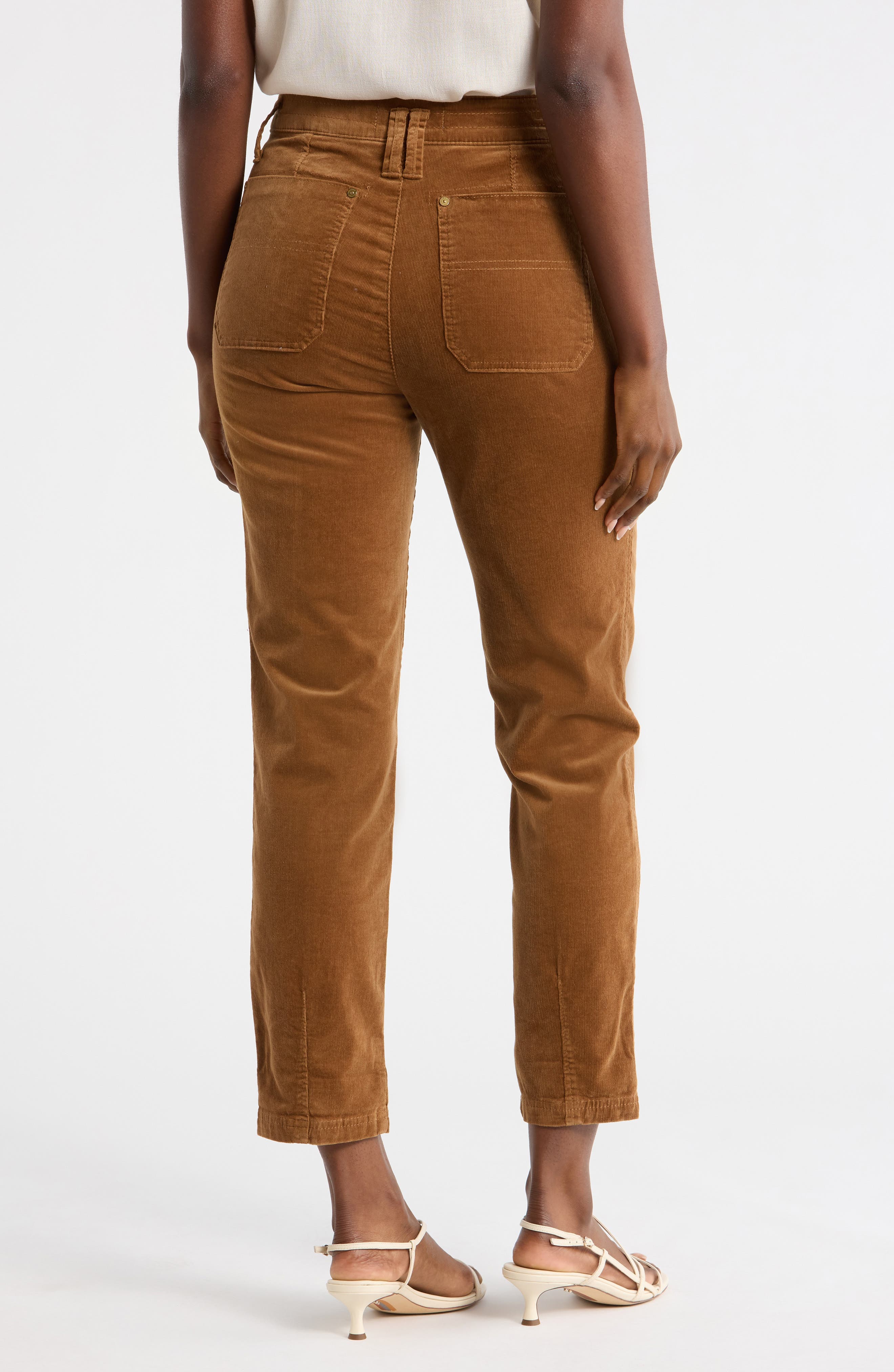 'Ab'Solution Skyrise Straight Leg Corduroy Pants - image 2