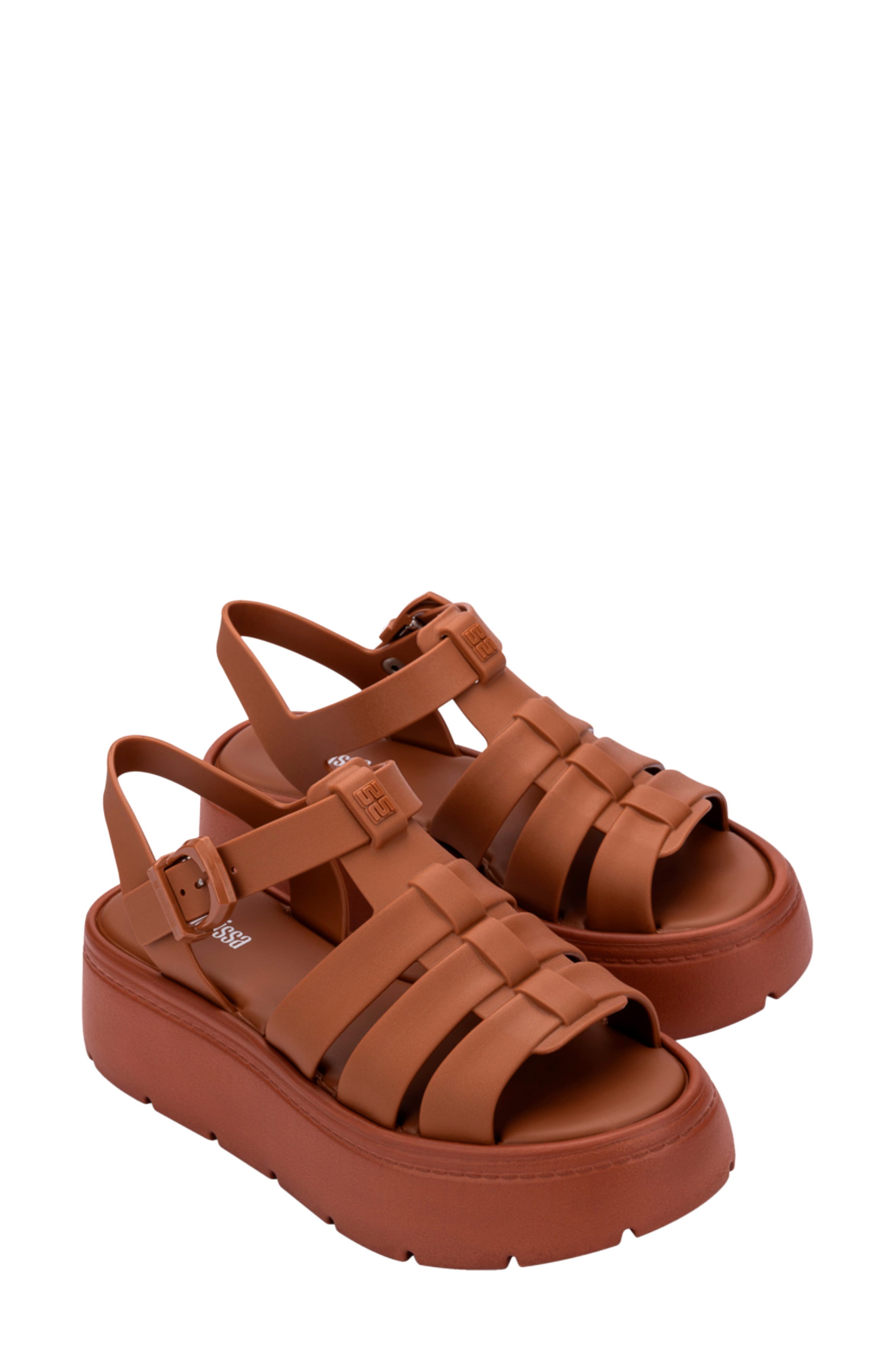 Up Platform Slingback Fisherman Sandal - image 3