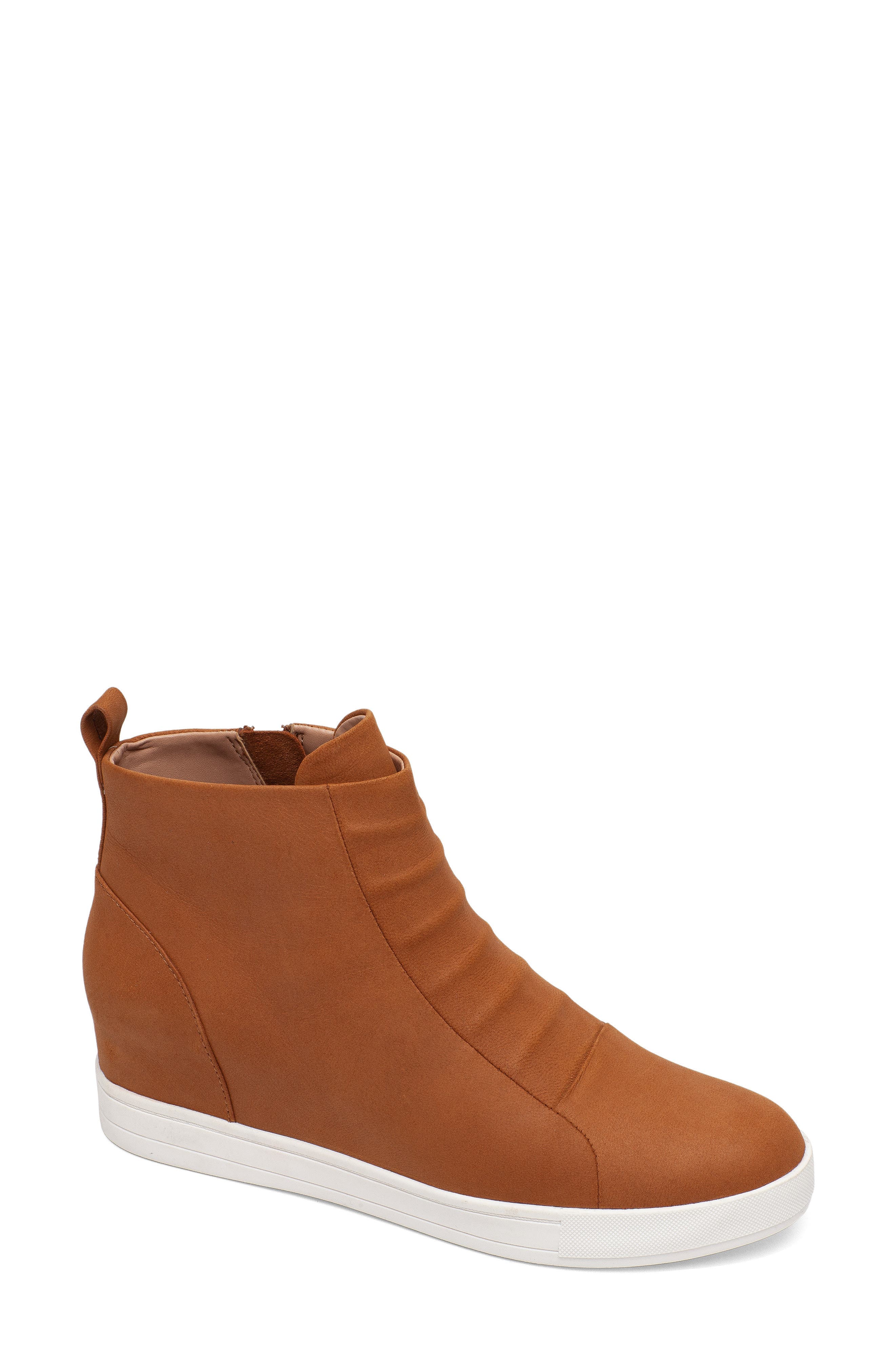 Ashley High Top Wedge Sneaker Boot - image 1