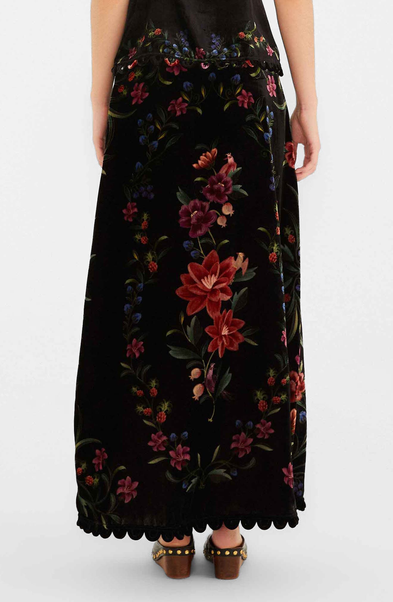 Belle Garden Midi Skirt - image 2