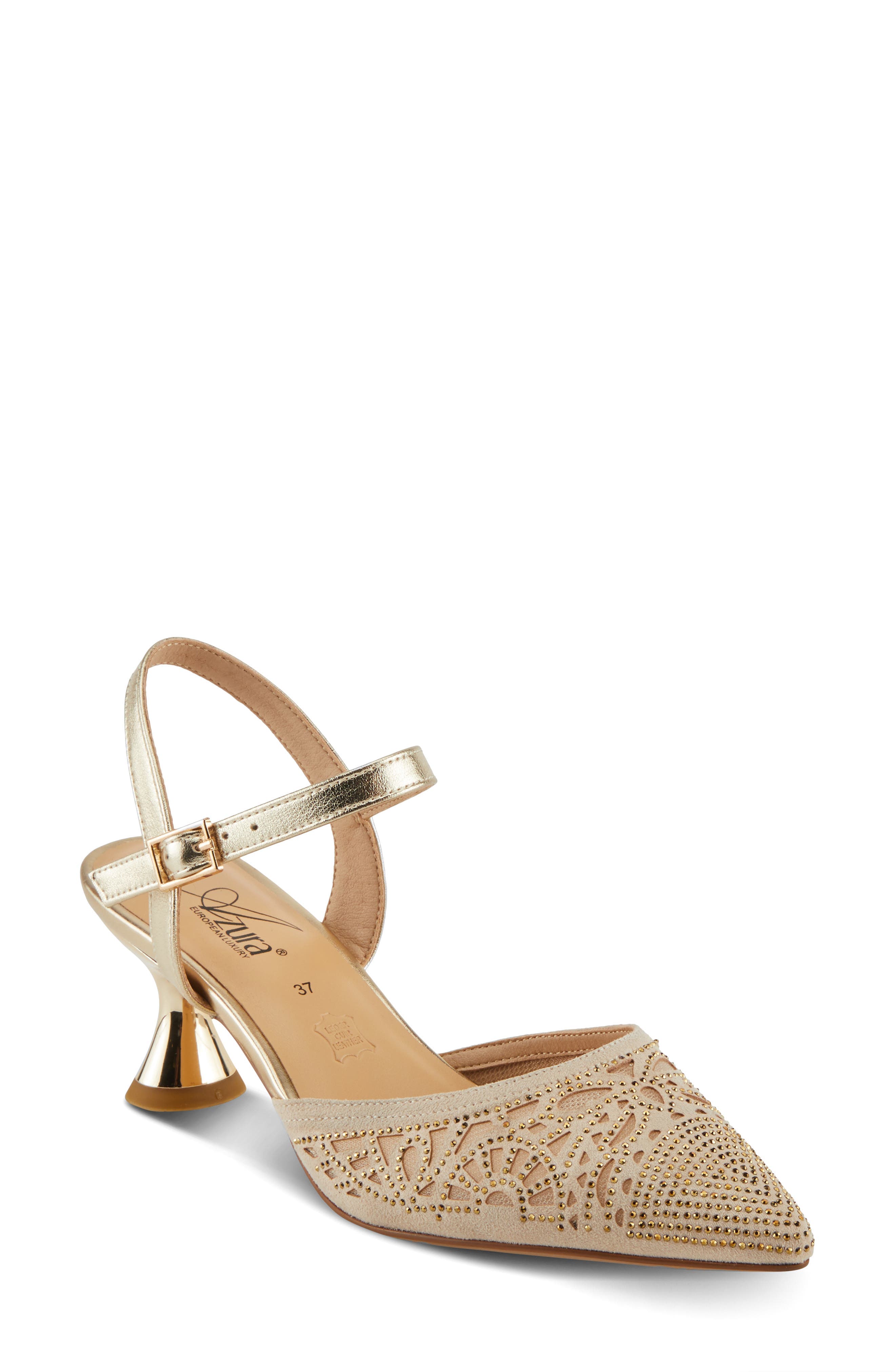 Delicate Ankle Strap Pointed Toe Pump - image 5