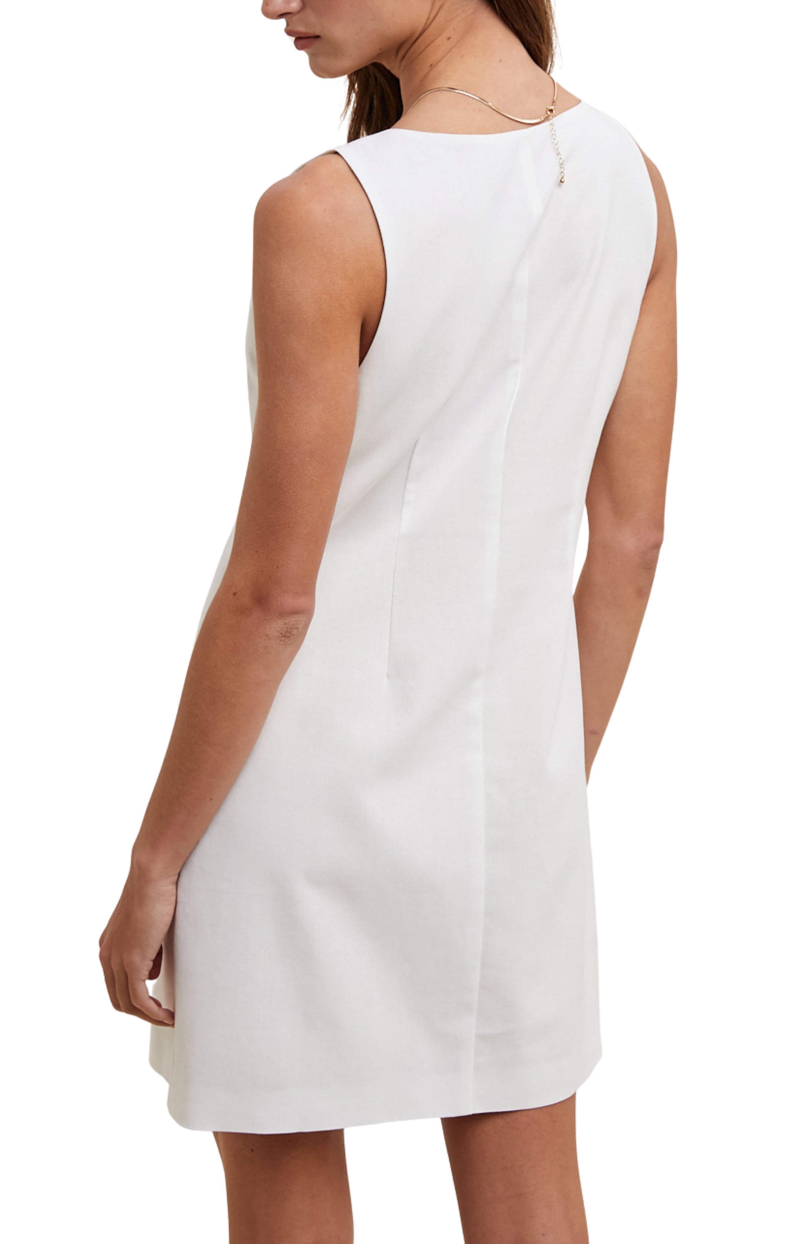 Buttoned Sleeveless Dress - image 2
