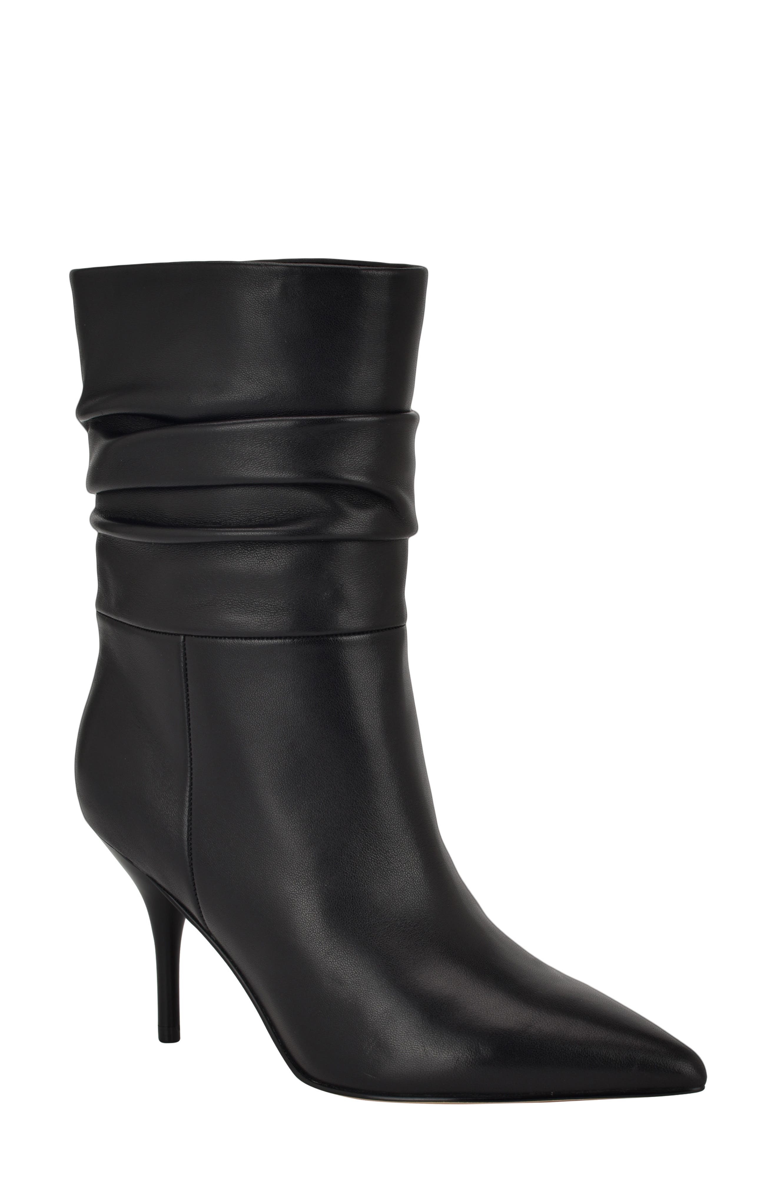 Cerine Slouch Pointed Toe Bootie - image 1