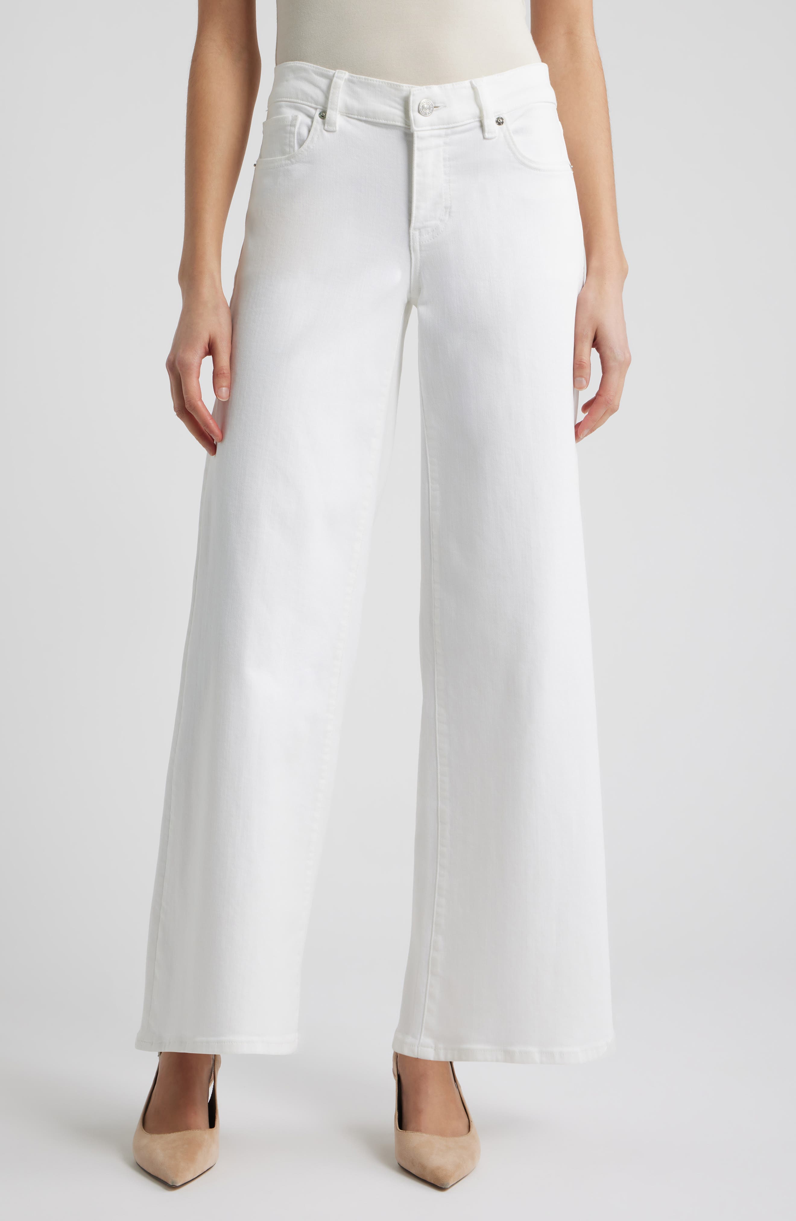 Le Slim Palazzo Jeans - image 1