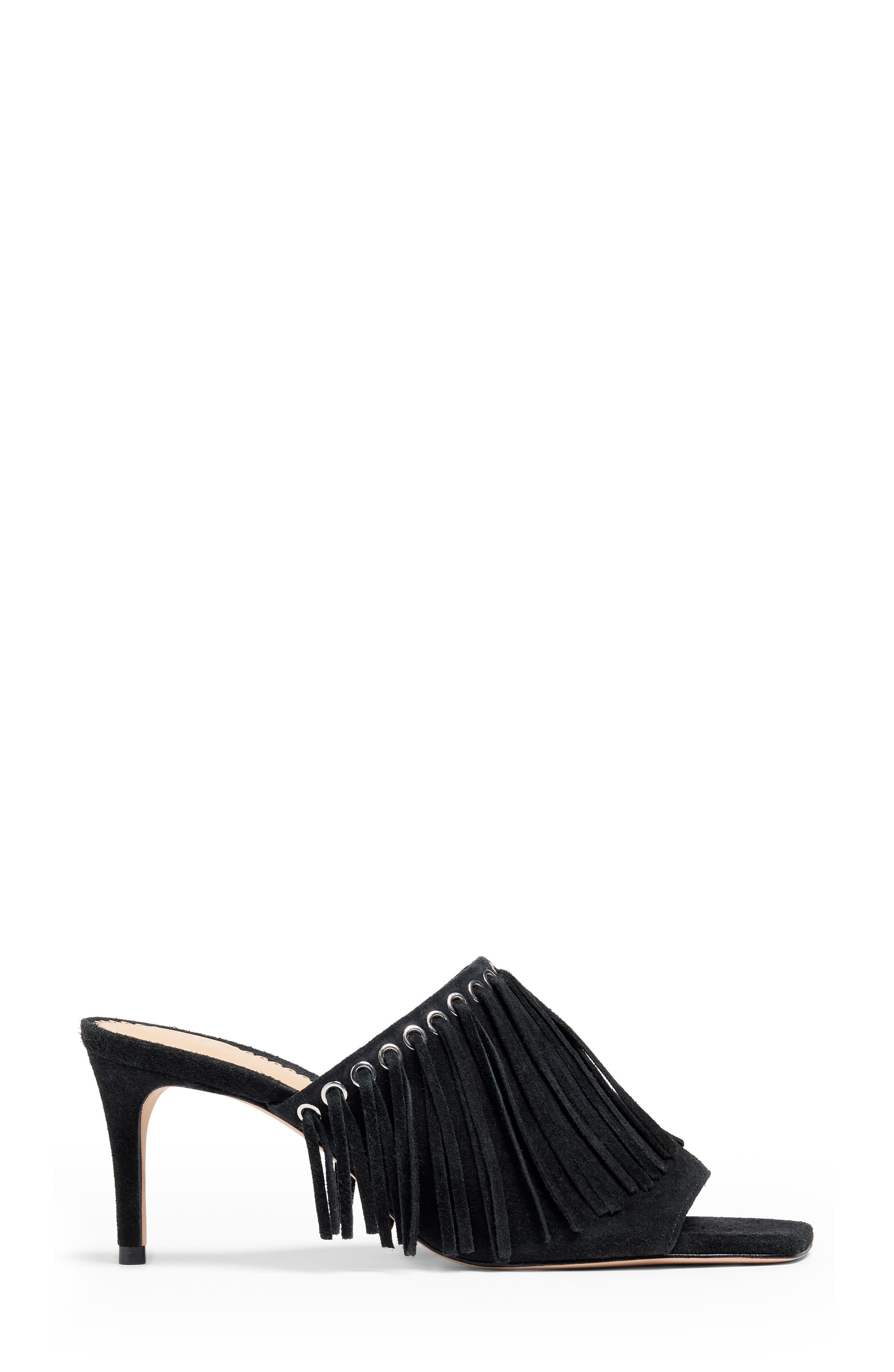 Sabrina Fringe Slide Sandal - image 2