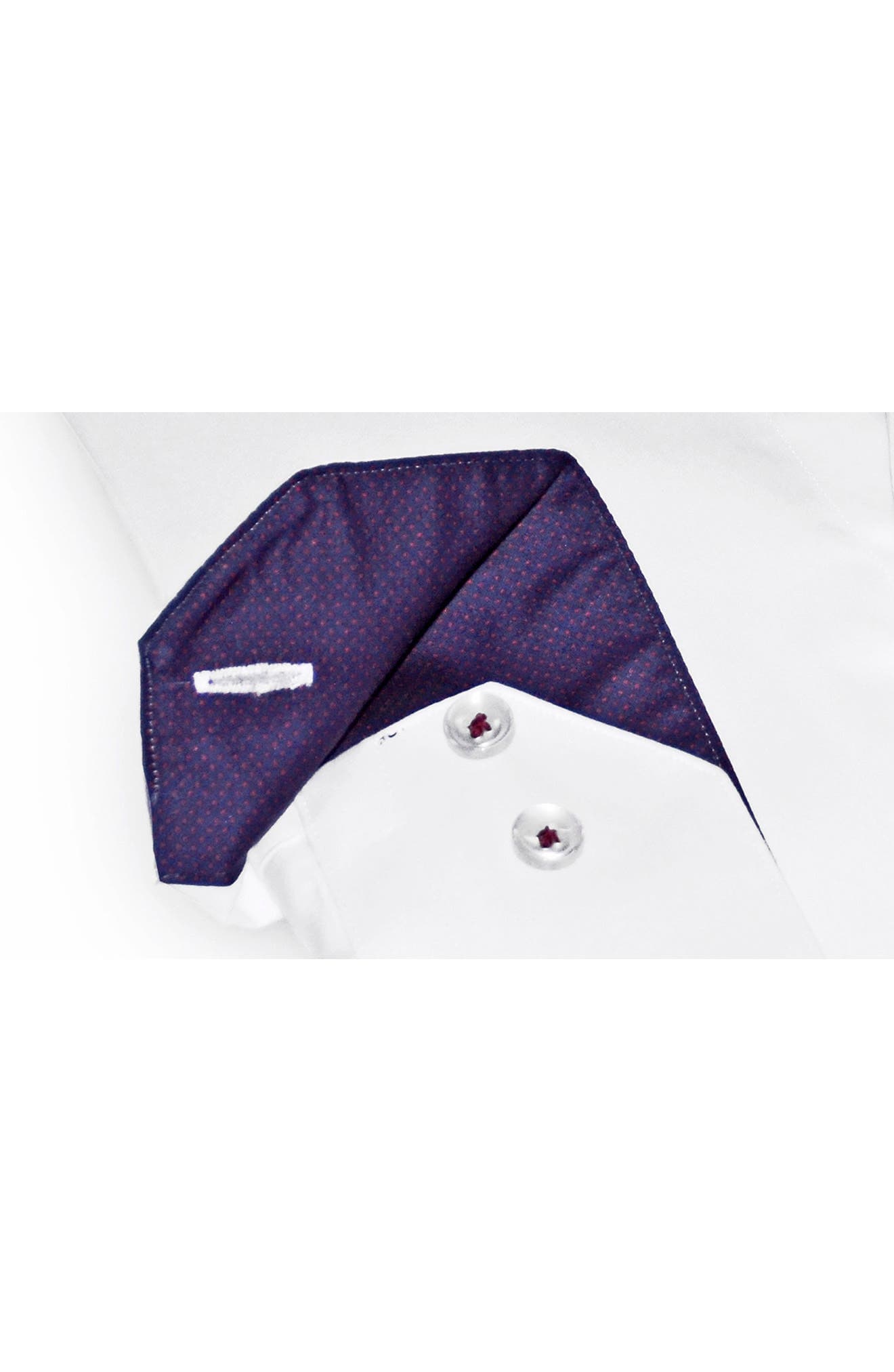 Contemporary Fit Solid Button-Up Shirt - image 2