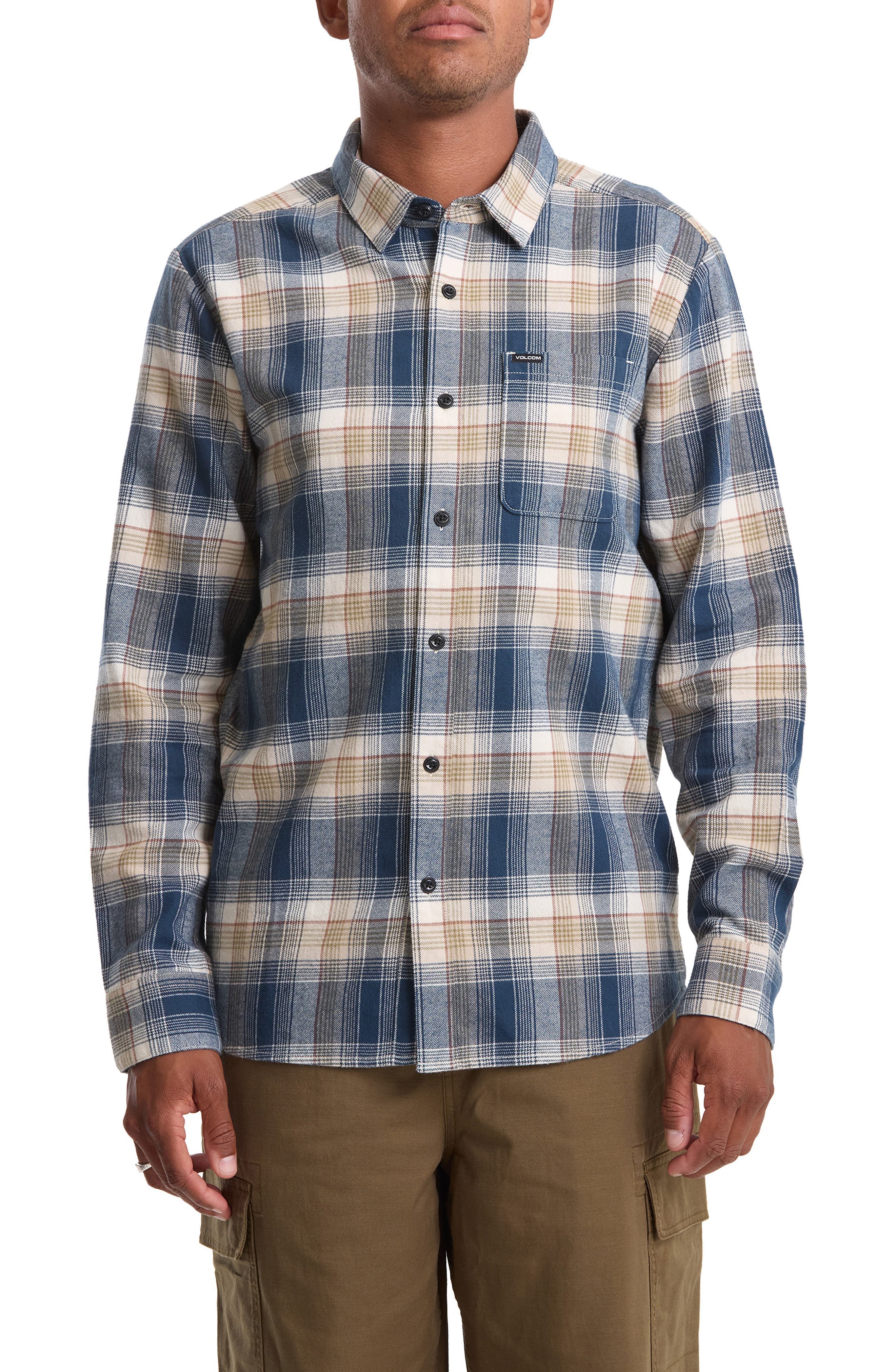 Caden Plaid Button-Up Shirt - image 1