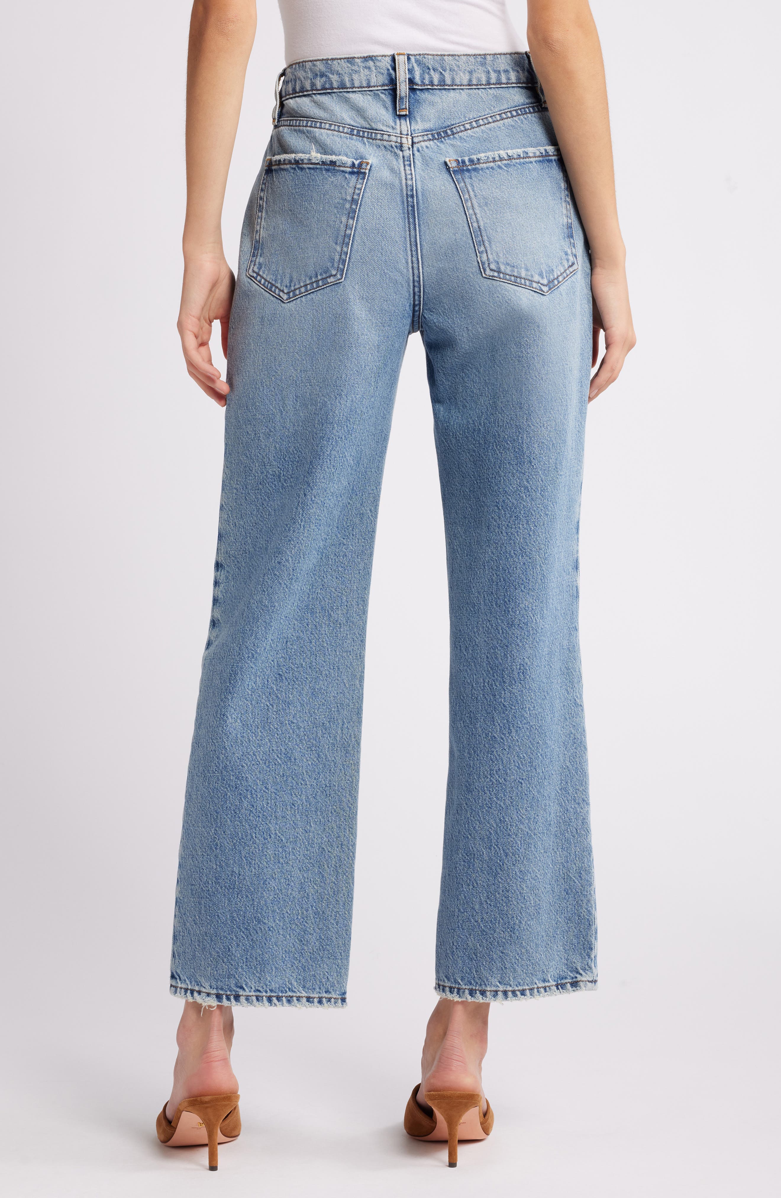 Le Jane Ankle Straight Leg Jeans - image 2