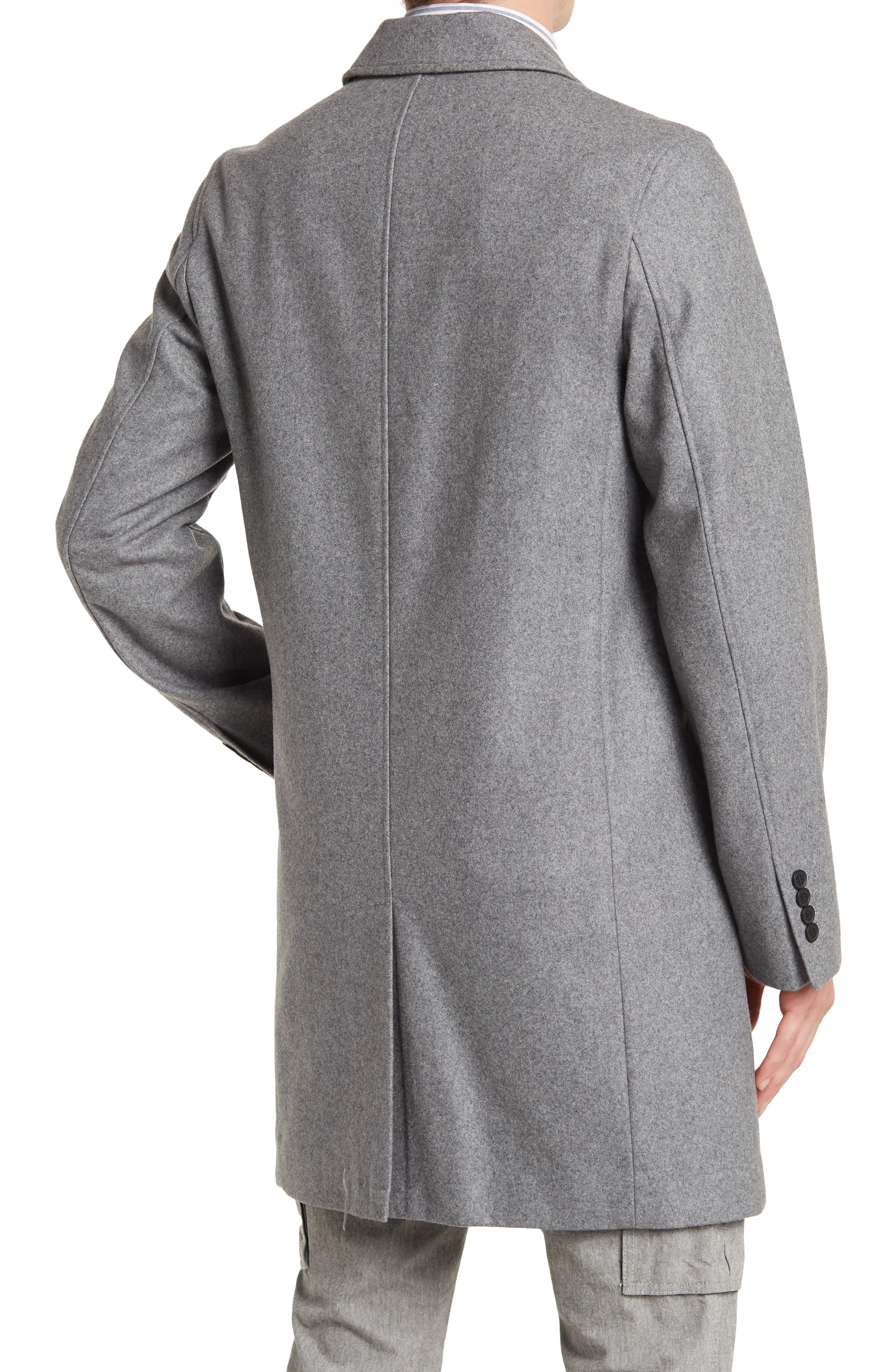 Wool Blend Melton Classic Topper - image 2