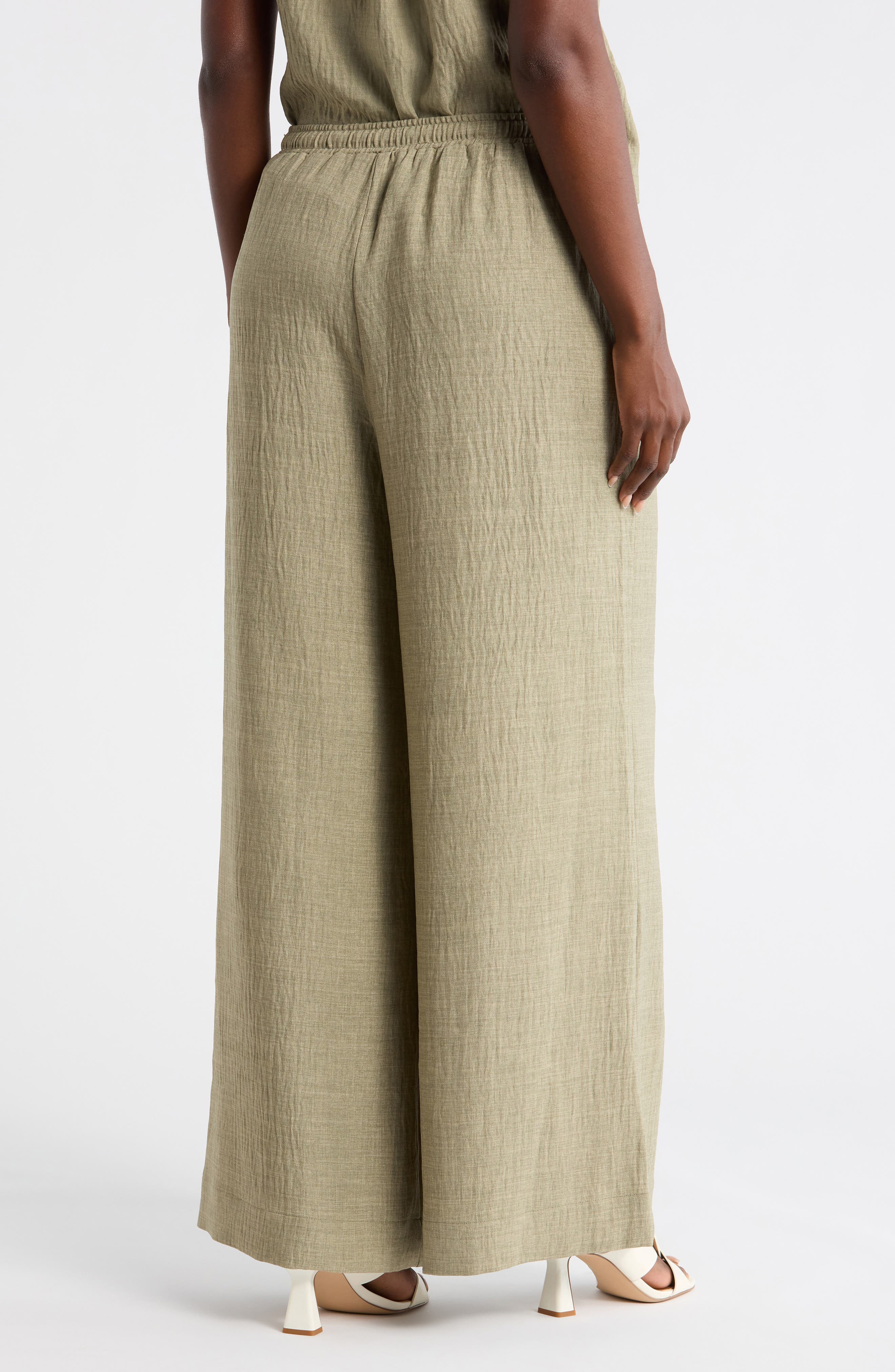 Woven Drawstring Pants - image 4
