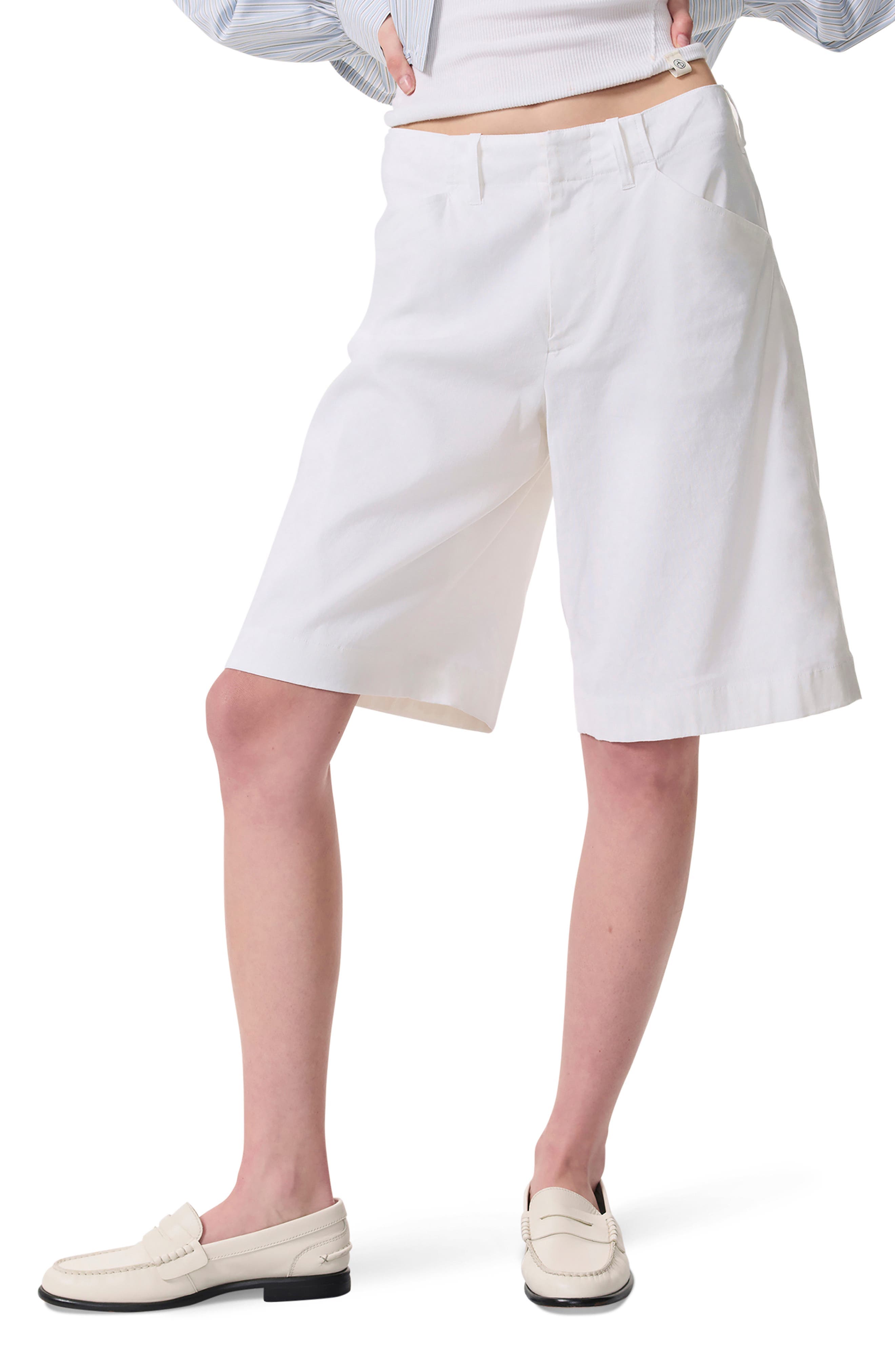 Banks Linen Blend Walking Shorts - image 1