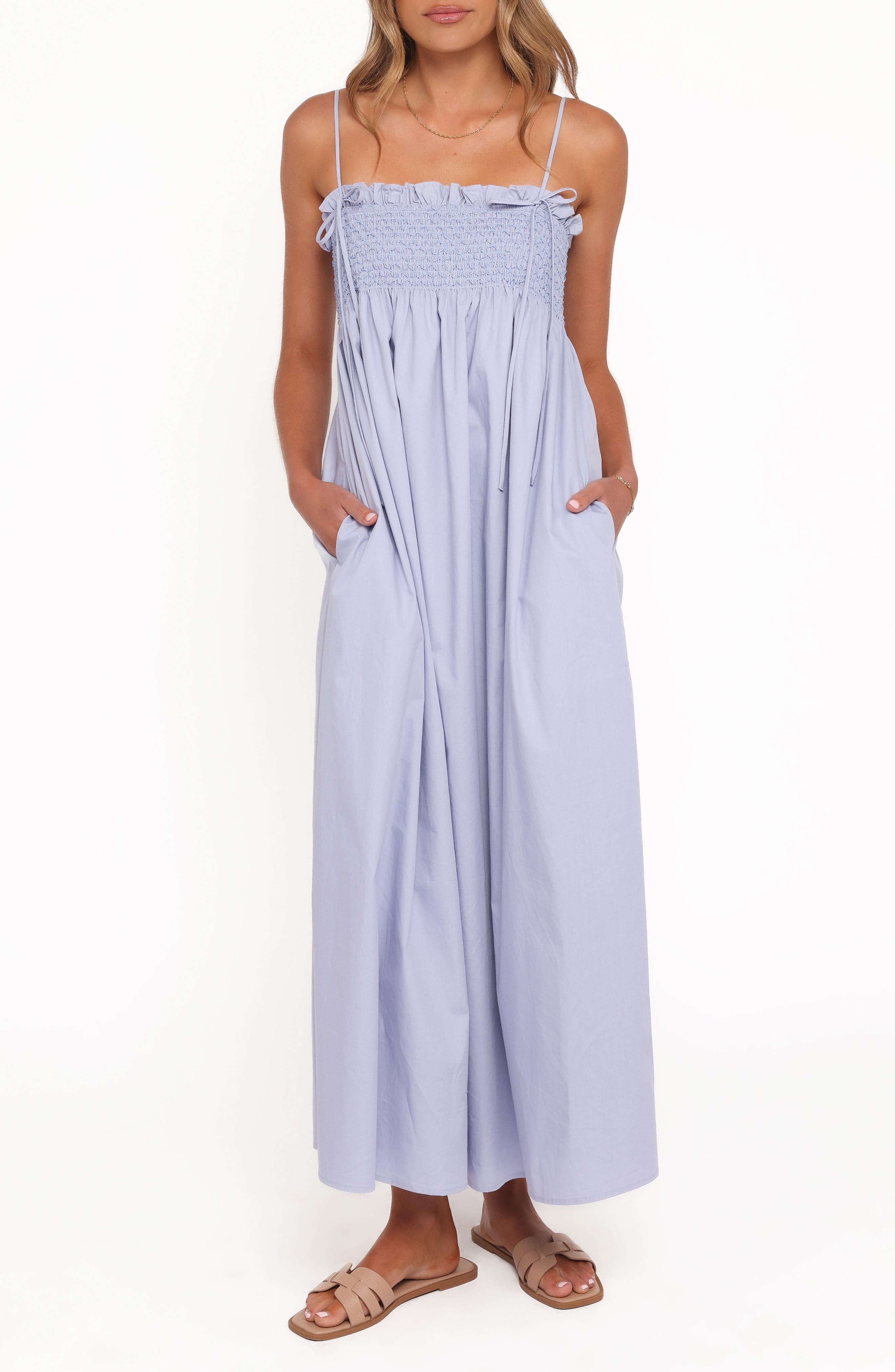 Josie Smocked Maxi Dress - image 5