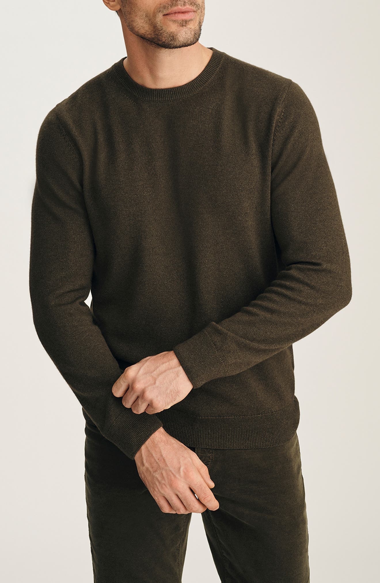 Cashmere & Silk Blend Crewneck Sweater - image 1