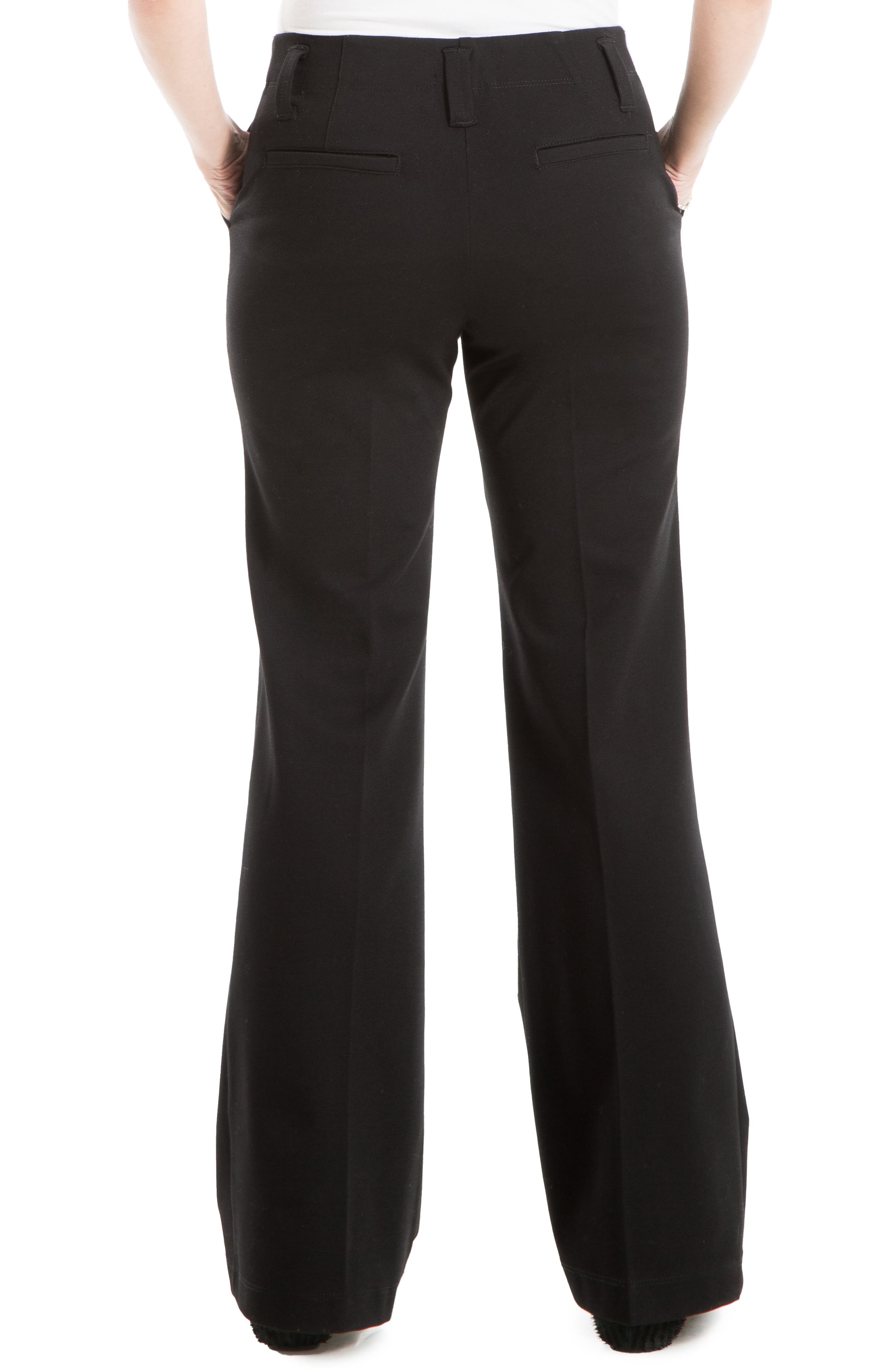 Ponte High Waist Wide Leg Pants - image 2