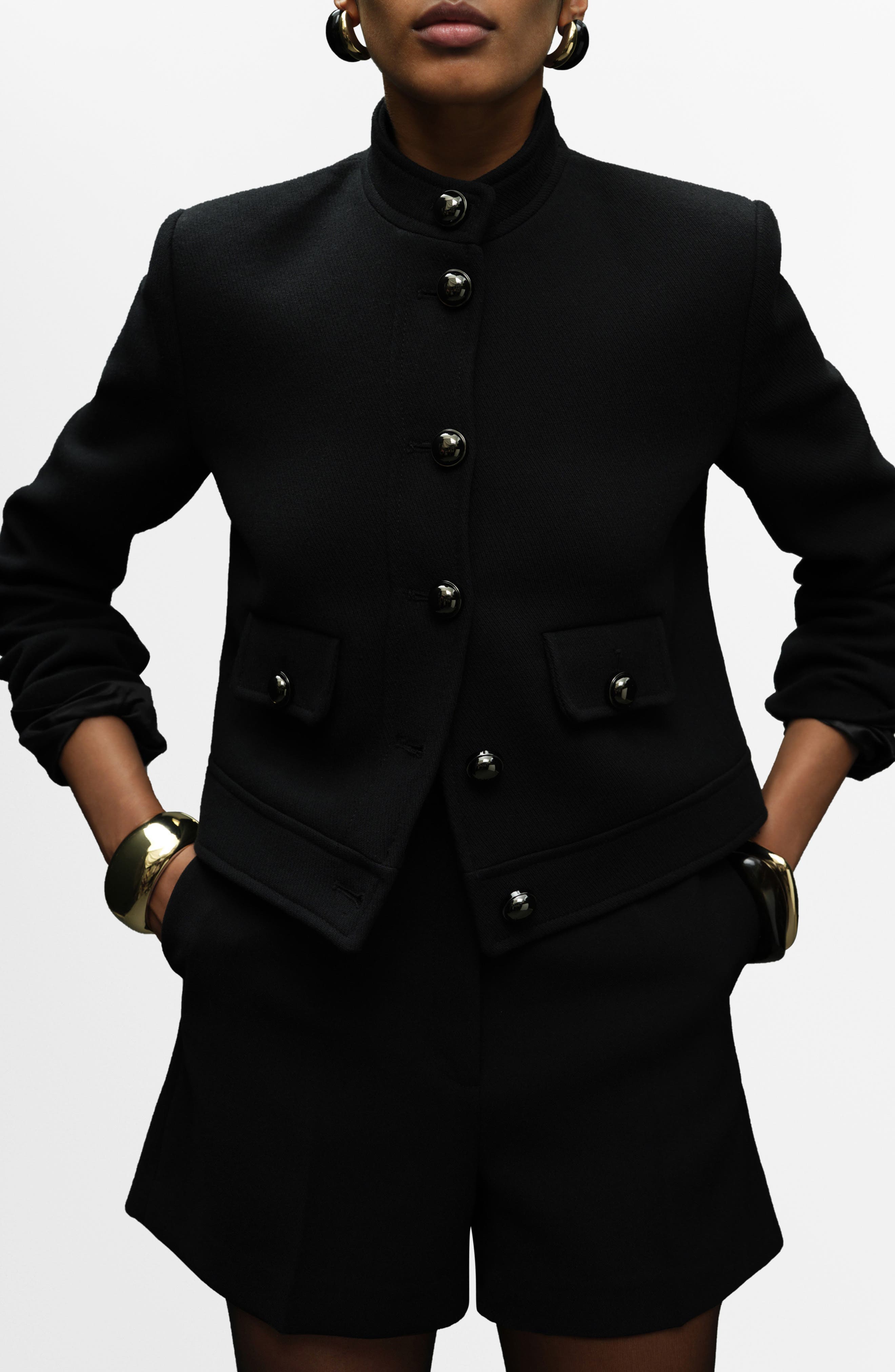 Claudia Button Front Jacket - image 1