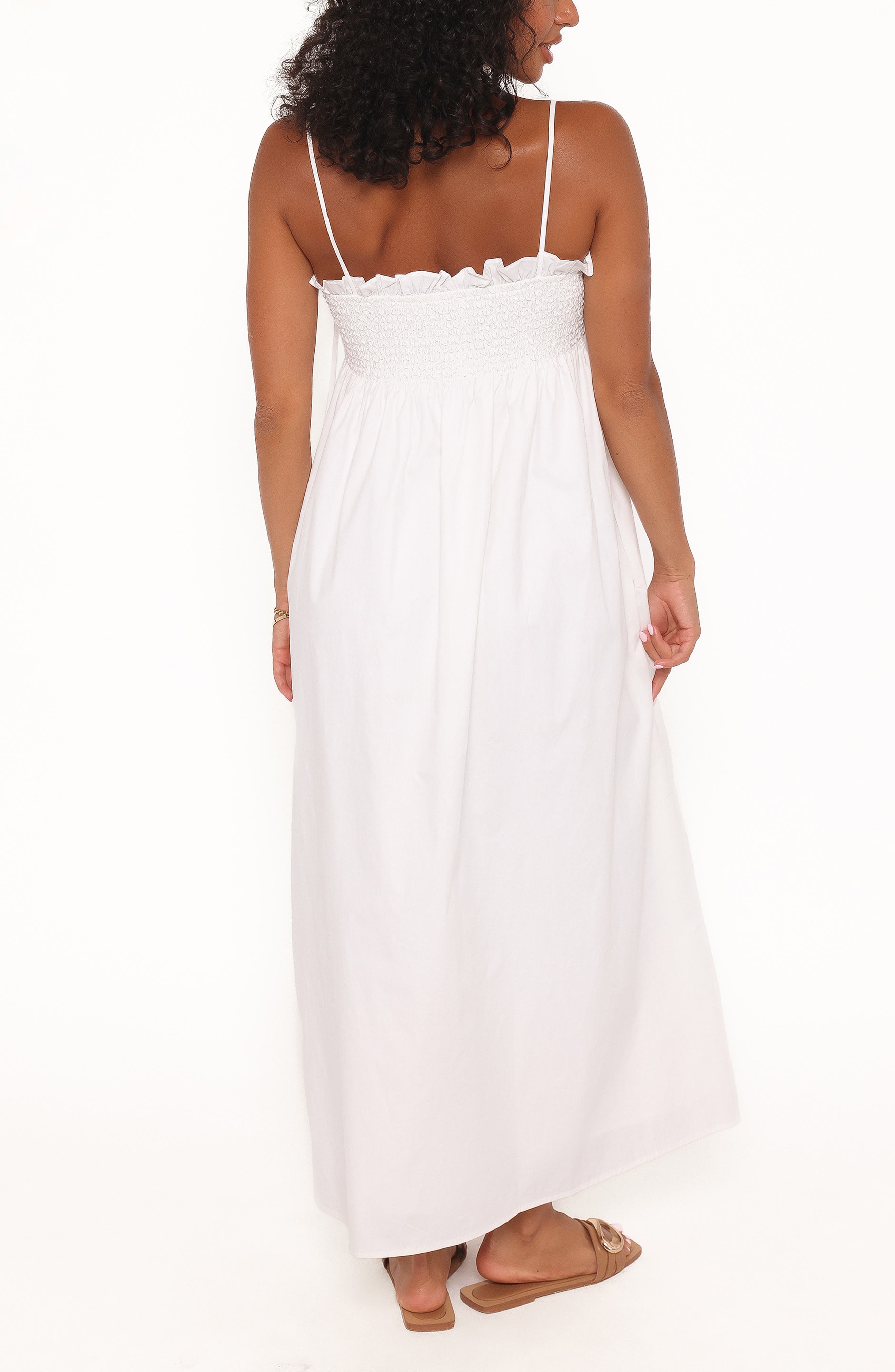 Josie Smocked Maxi Dress - image 2