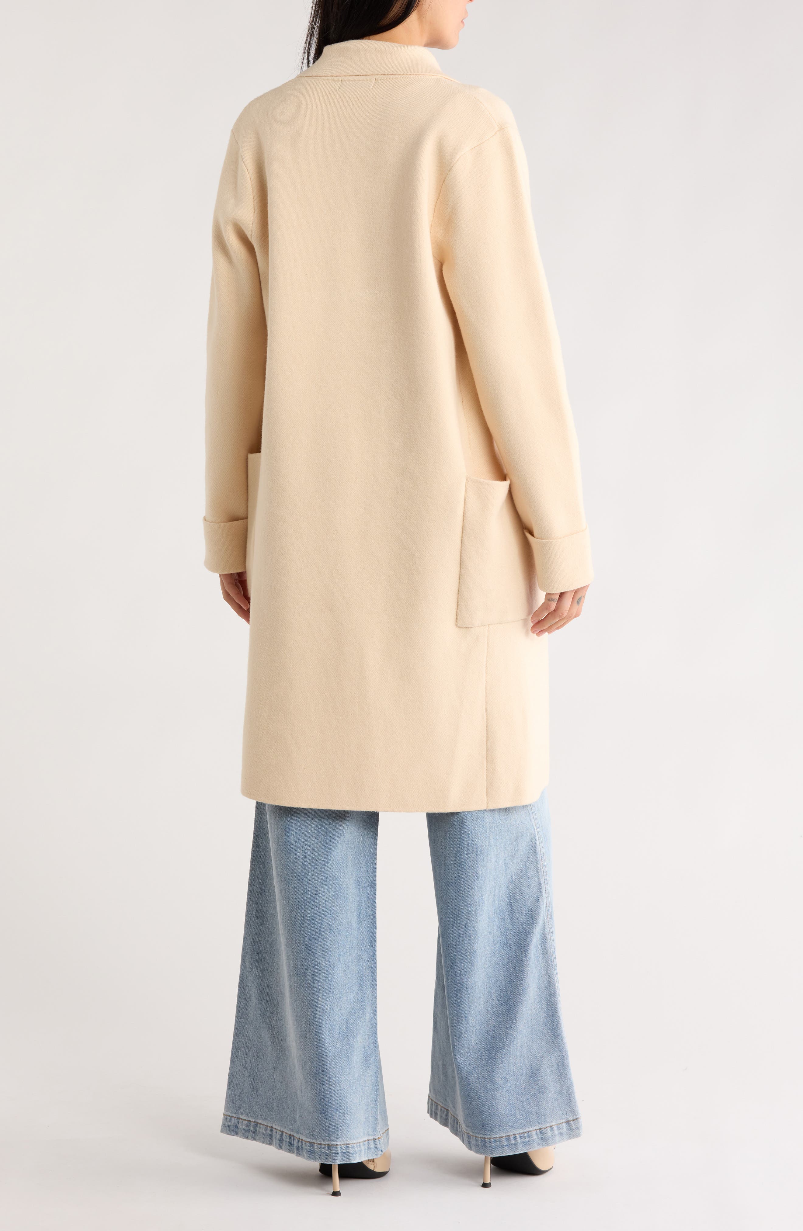 Kelsie Notch Collar Long Cardigan - image 2