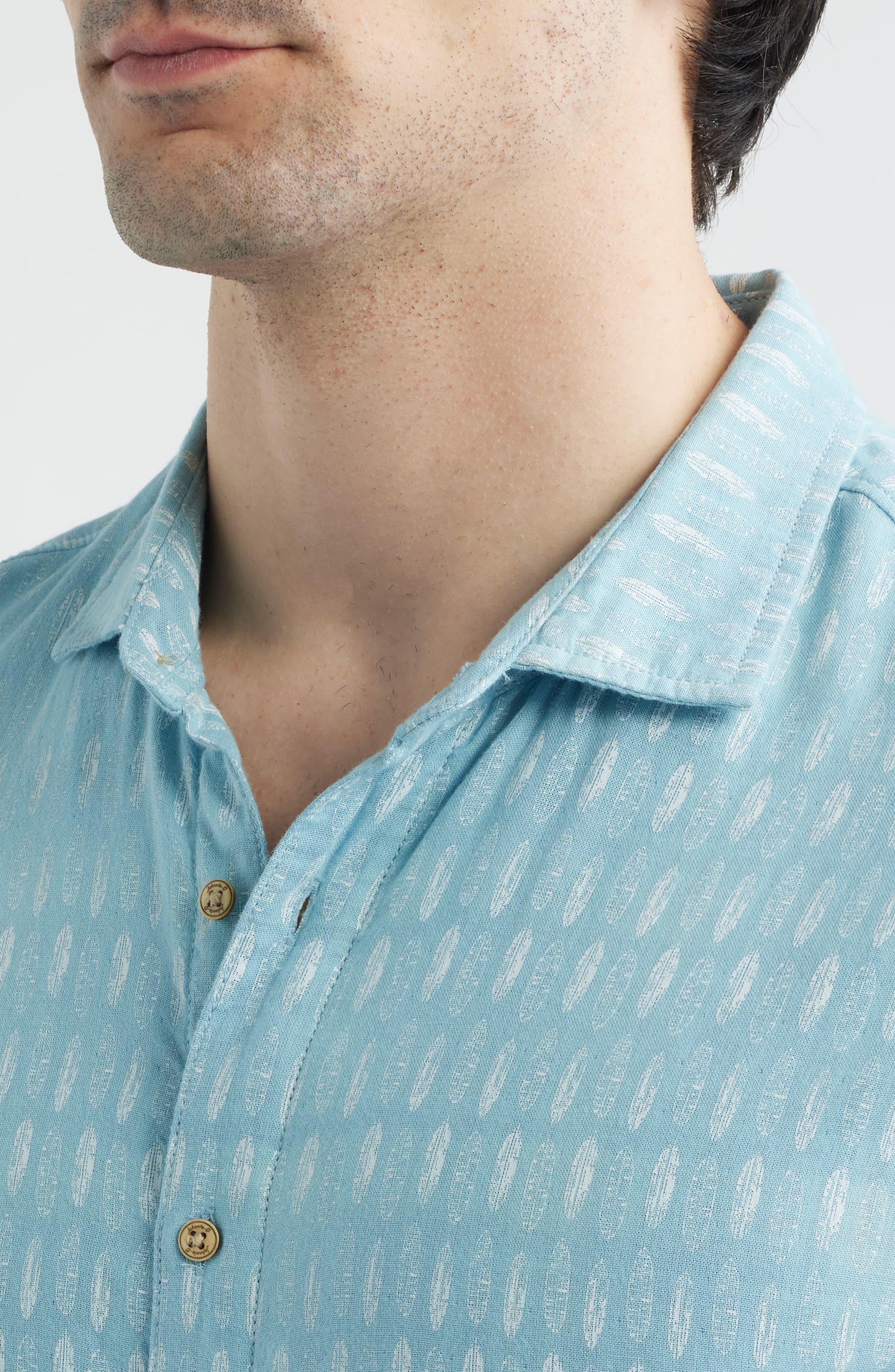 Beachley Short Sleeve Button-Up Shirt - image 2