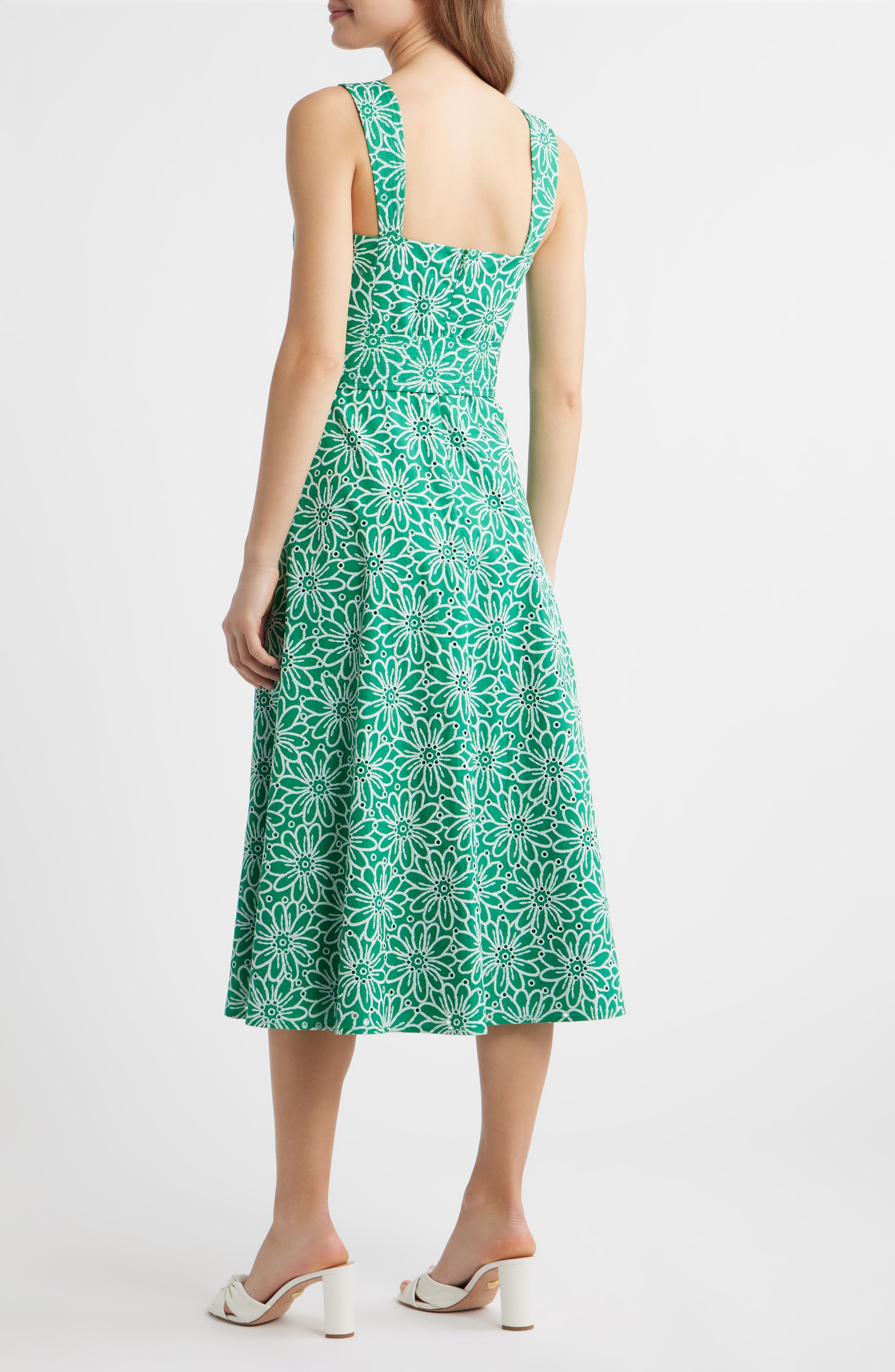 Floral Print Midi Dress - image 2