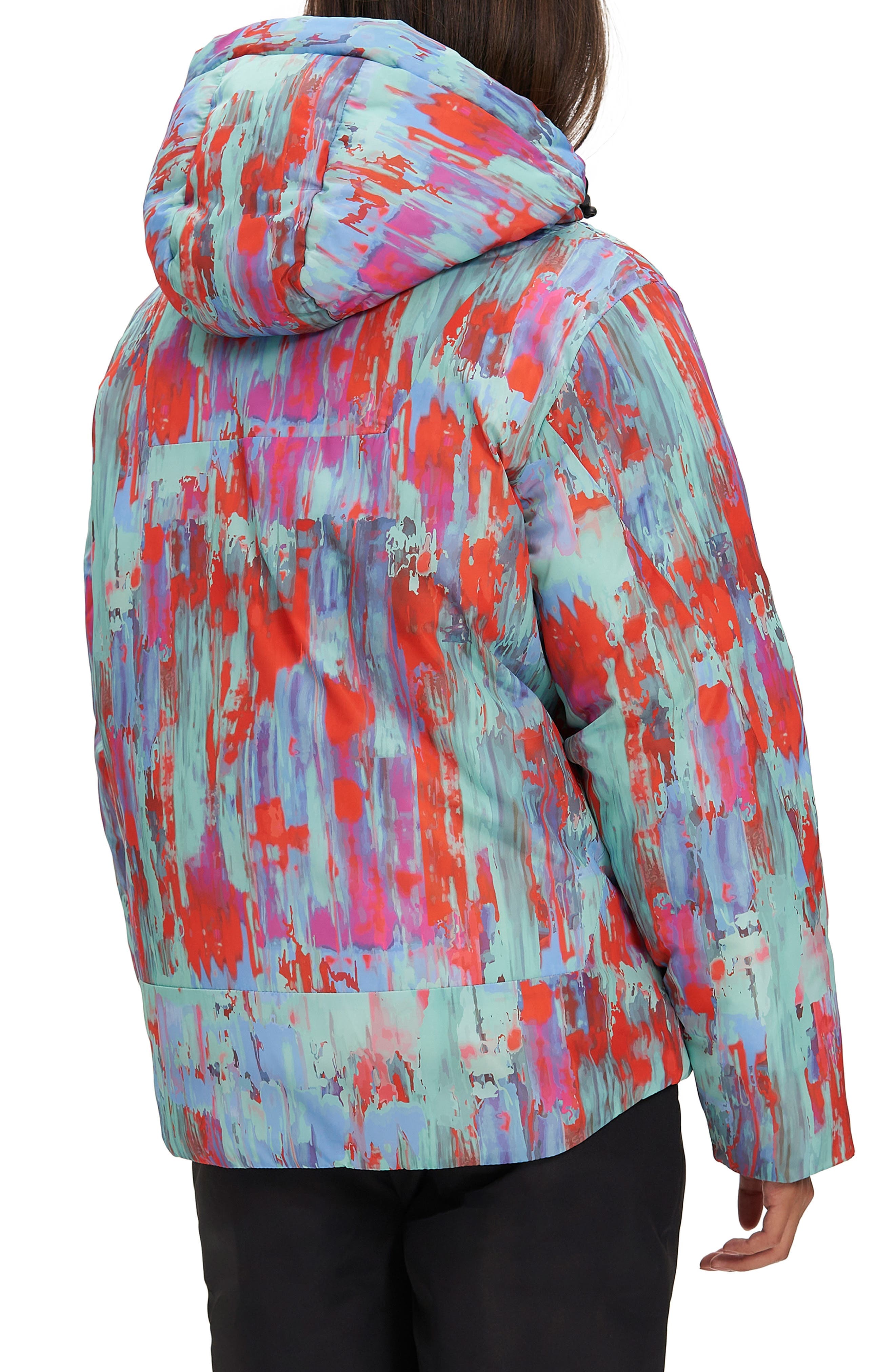 Astrella Water Resistant Hooded Ski Puffer Jacket - image 2