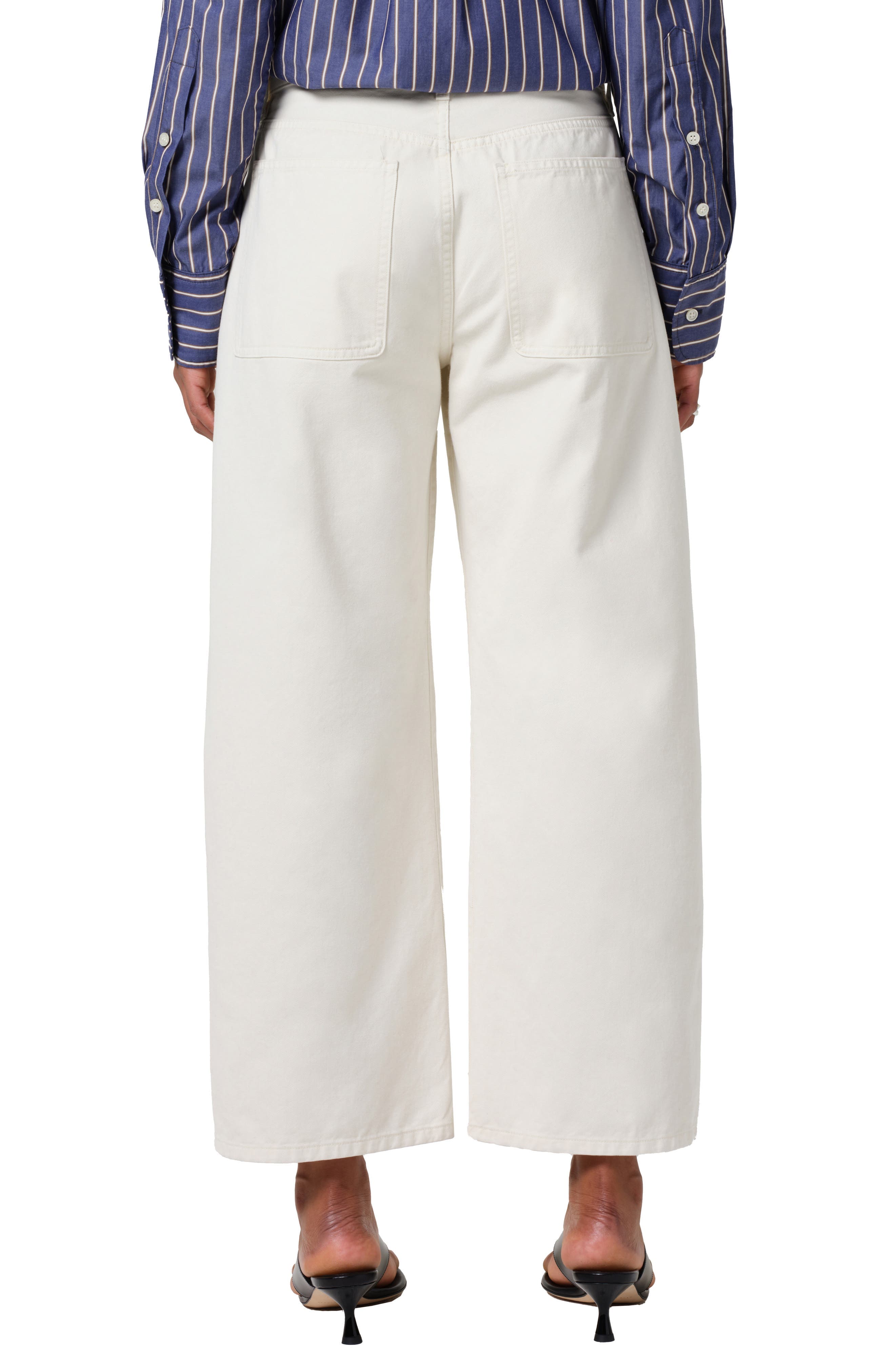 Ayla Wide Leg Utility Twill Pants - image 2
