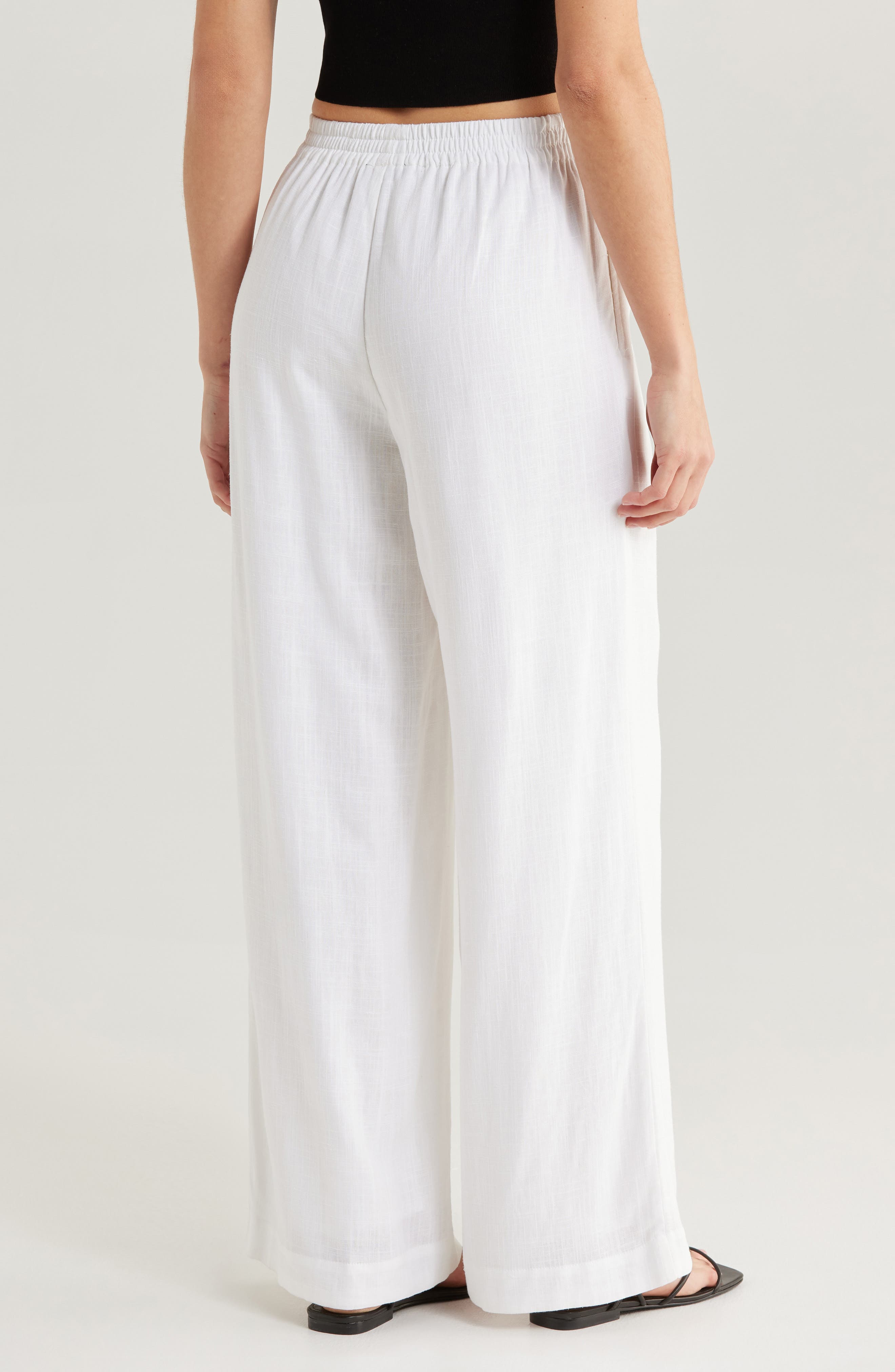 Pull-On Wide Leg Pants - image 2