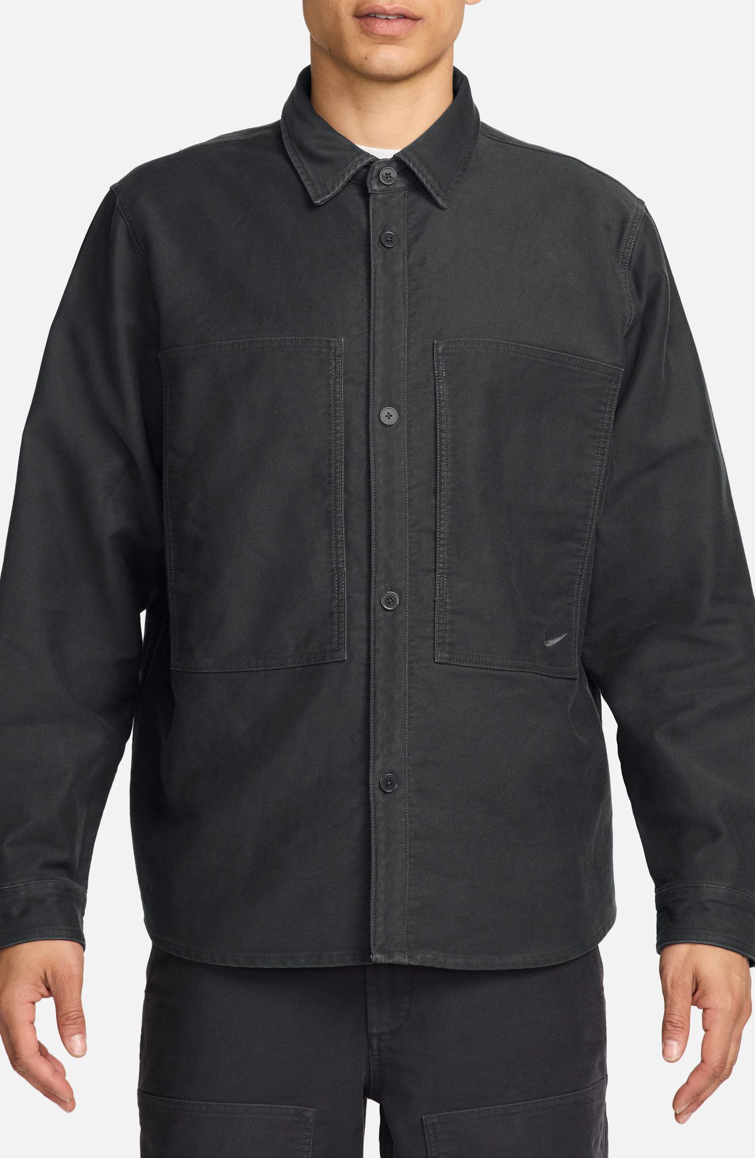 Oversize Button-Up Field Shirt - image 1