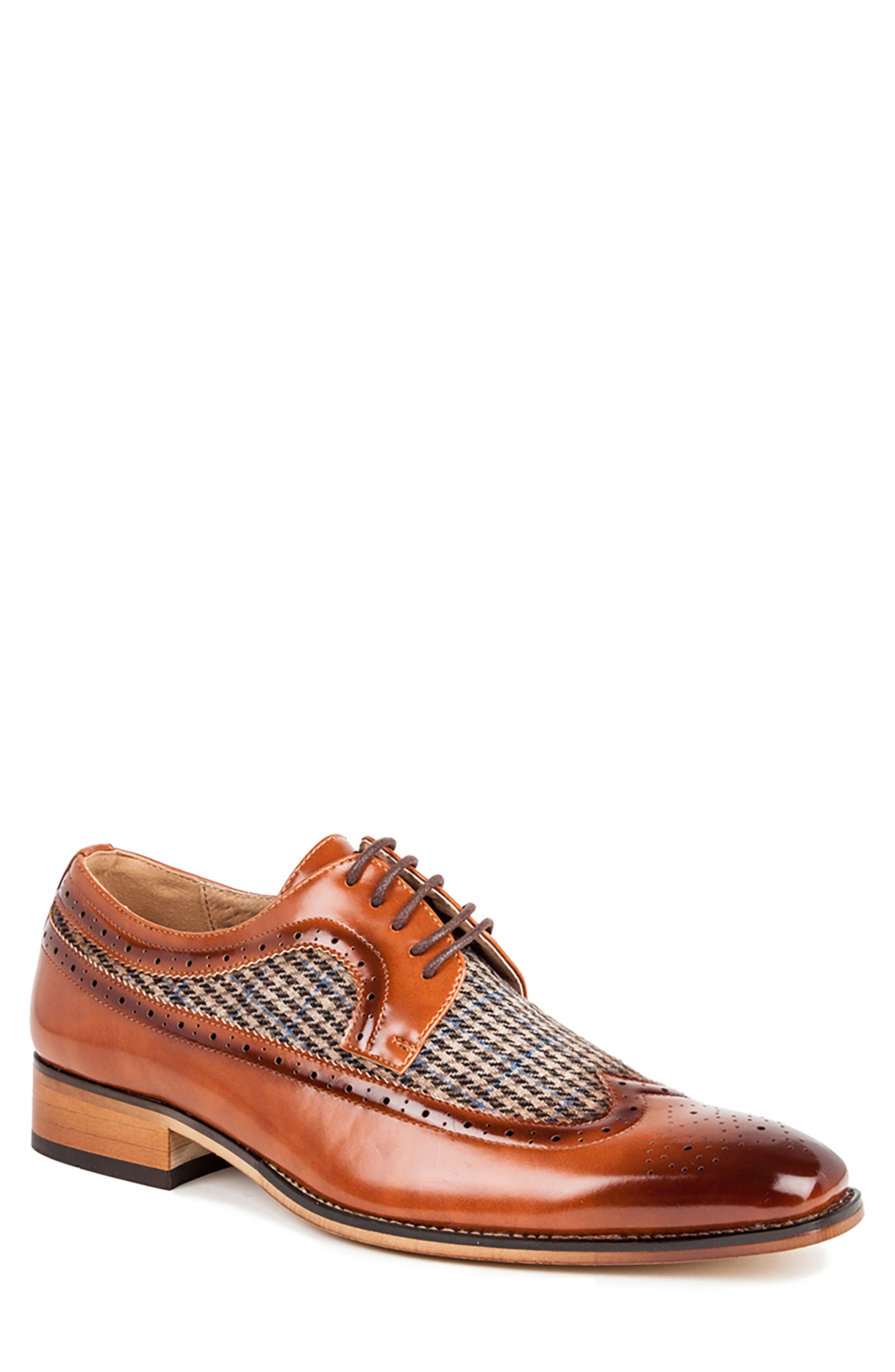 Houndstooth Wingtip Derby - image 5