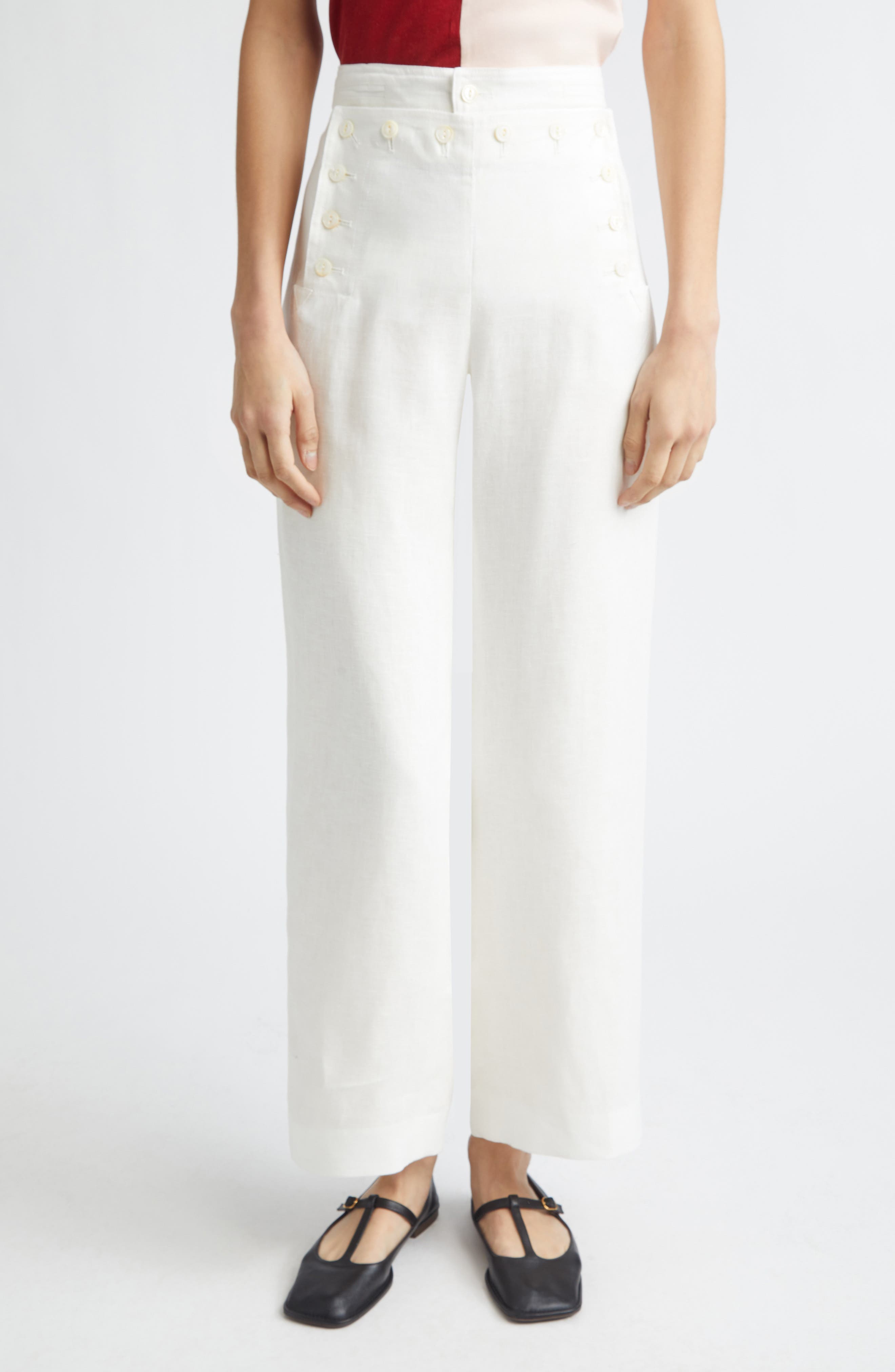Linen Sailor Trousers - image 3