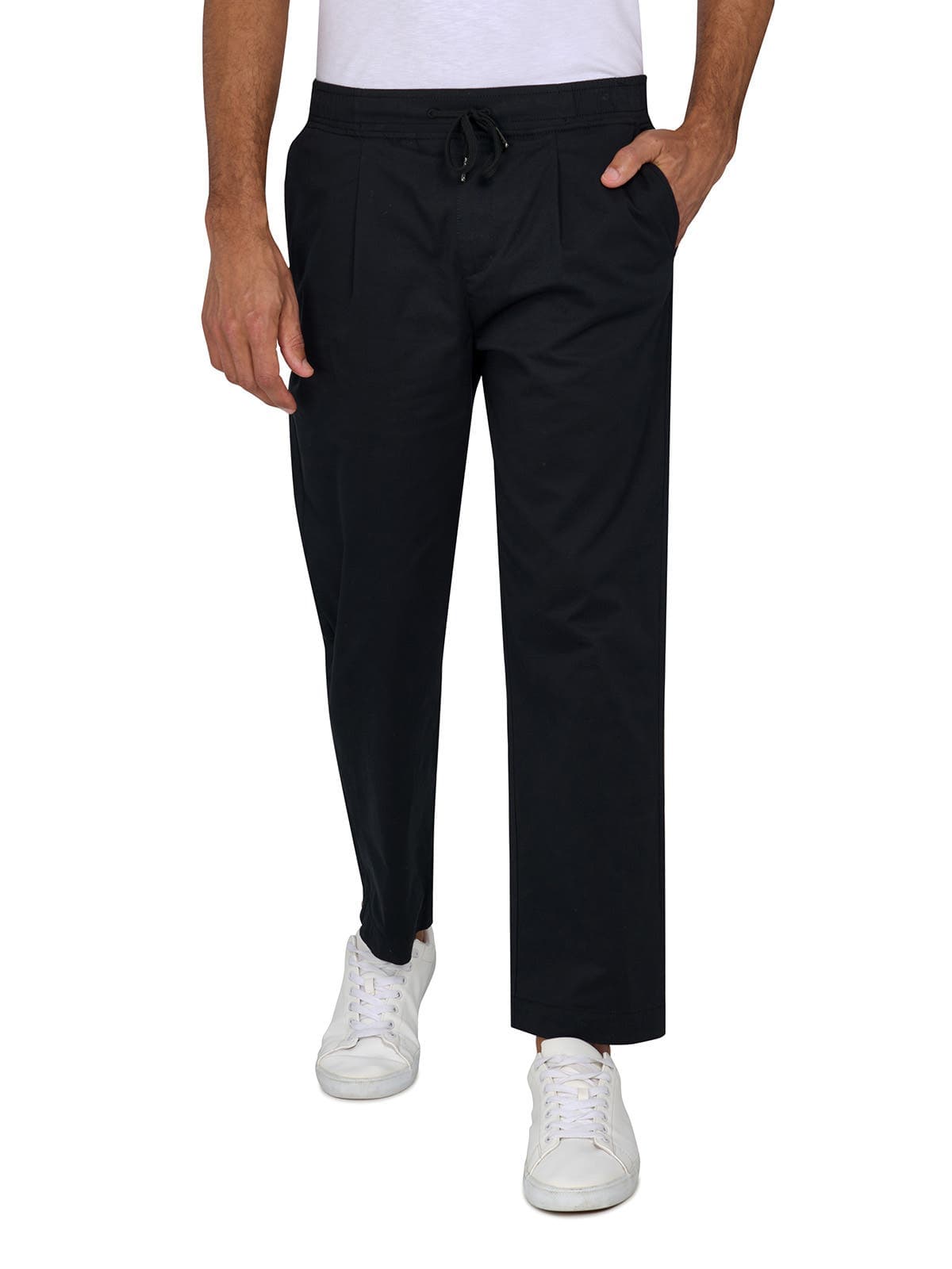 Solid Drawstring Pants - image 1
