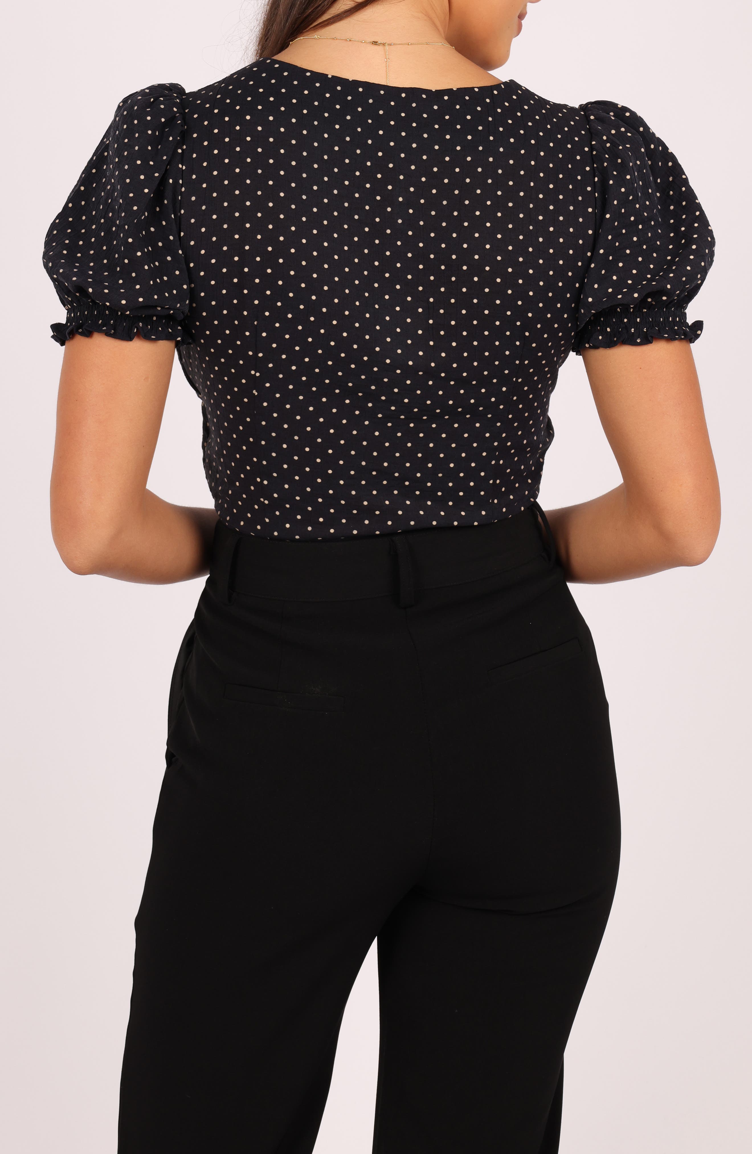 Noel Sweetheart Neck Top - image 2