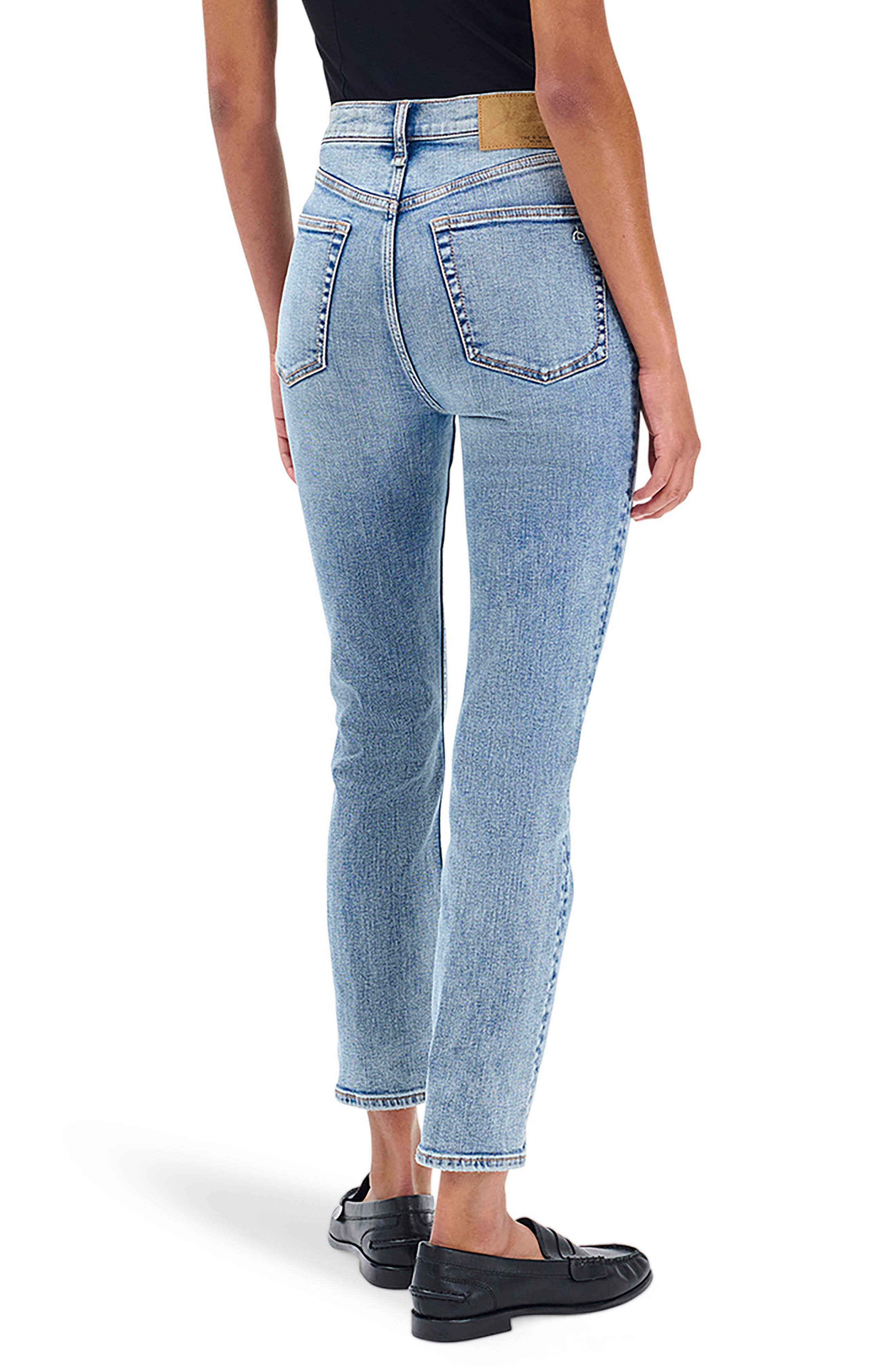 Flexi Wren High Waist Ankle Slim Straight Leg Jeans - image 2